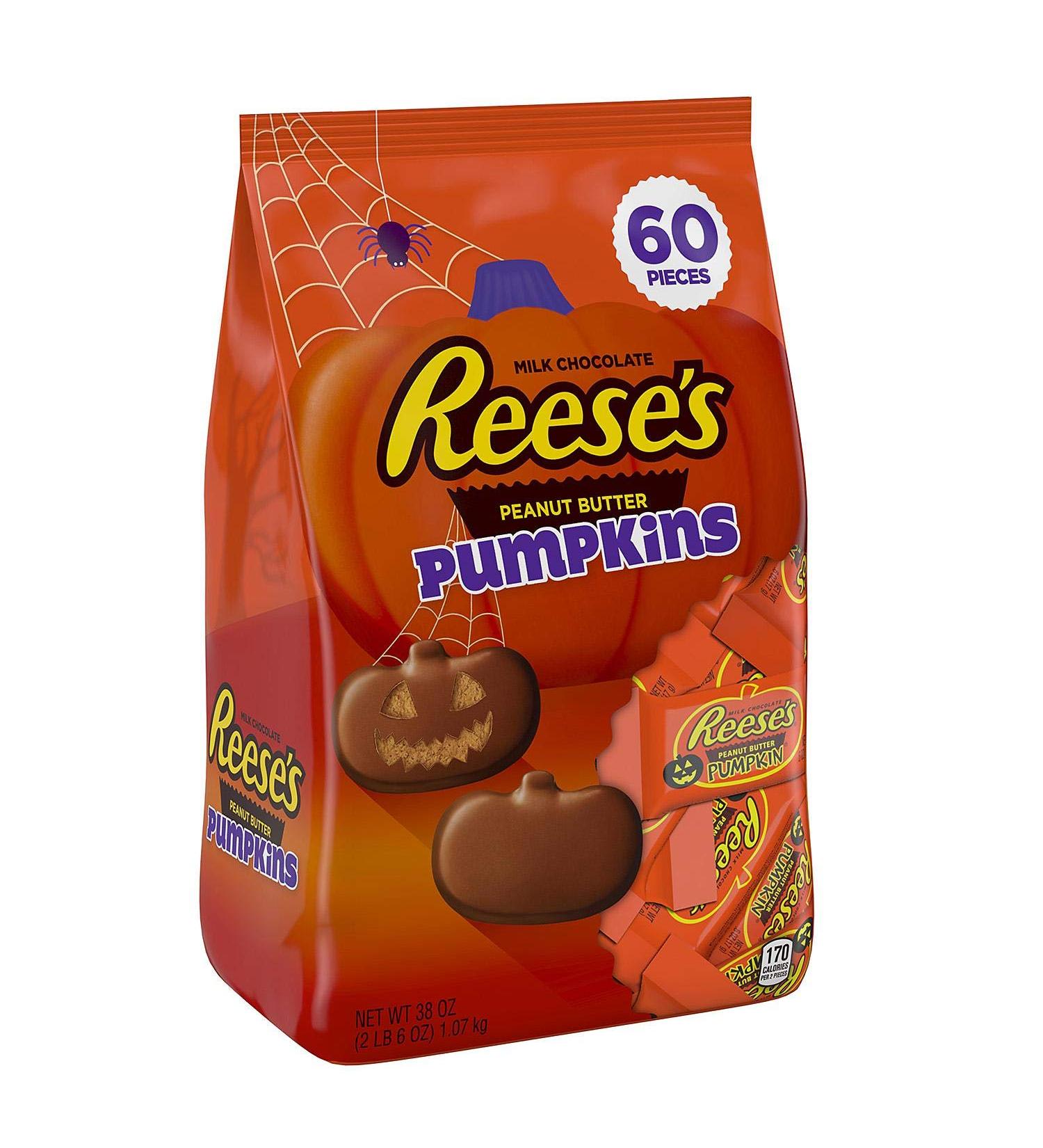 Reese's Peanut Butter Pumpkins 60CT 38OZ - Buy Online on SooperMarket.com