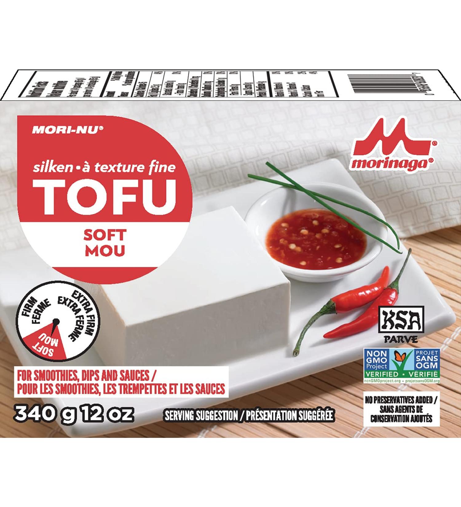 Mori-Nu Silken Soft Tofu - 12 oz | High-Quality Japanese Tofu - Buy Online on SooperMarket.com