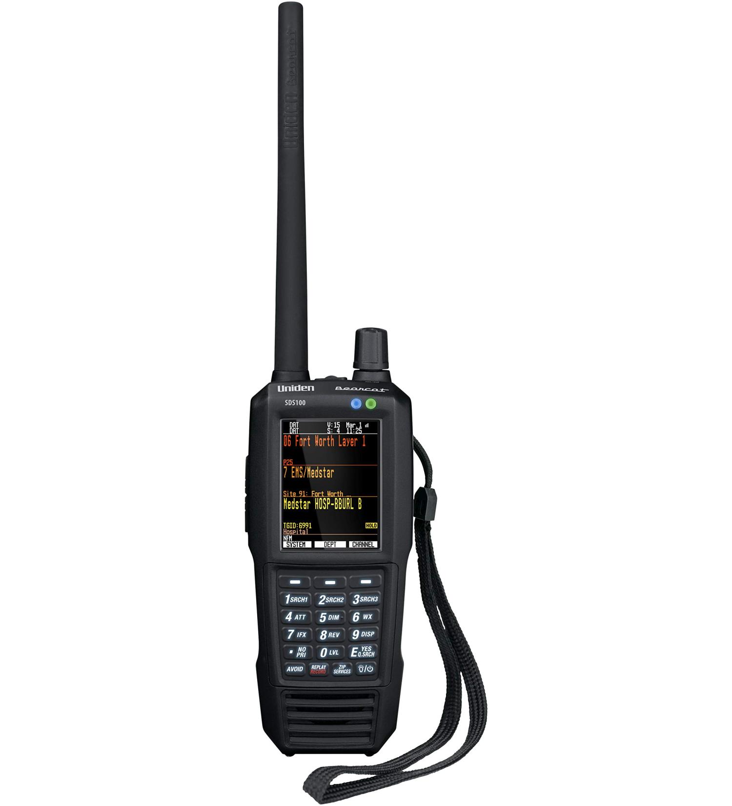 Uniden SDS100 True I/Q Digital Handheld Scanner - Enhanced Performance in Weak-Signal & Simulcast Areas | Rugged Weather-Resistant Design - Buy Online on SooperMarket.com