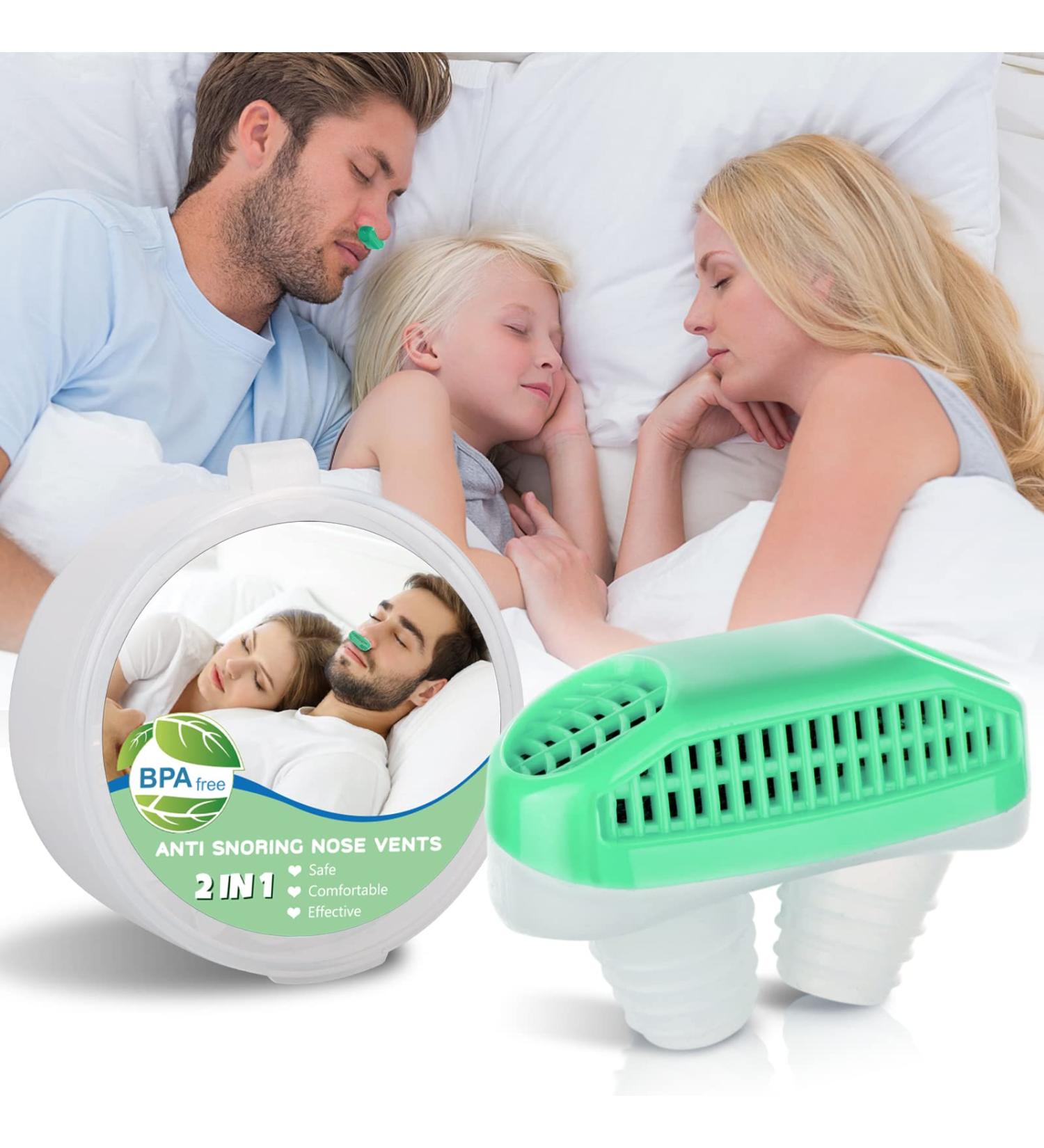 Anti Snoring Device - Stop Snoring Solution for Better Sleep | Ideal for CPAP Users | Comfortable Nasal Snoring Aid for Men & Women - Buy Online on SooperMarket.com