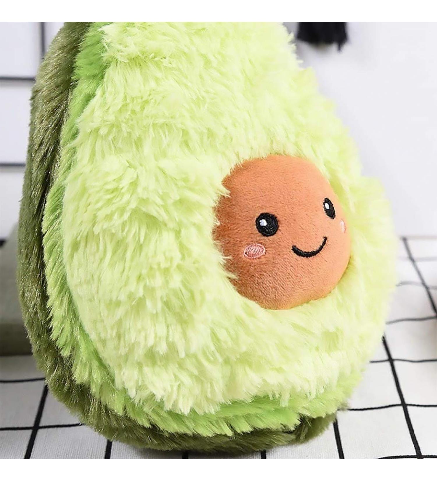 RAINBEAN Avocado Plush Toy Mini Cute Pillow 15.74 Inches - Soft Fruit Stuffed Cushion Doll for Bedroom Decor - Perfect Gift for Kids, Friends, Boys, Girls - Christmas/Birthday/Valentine - Buy Online on SooperMarket.com