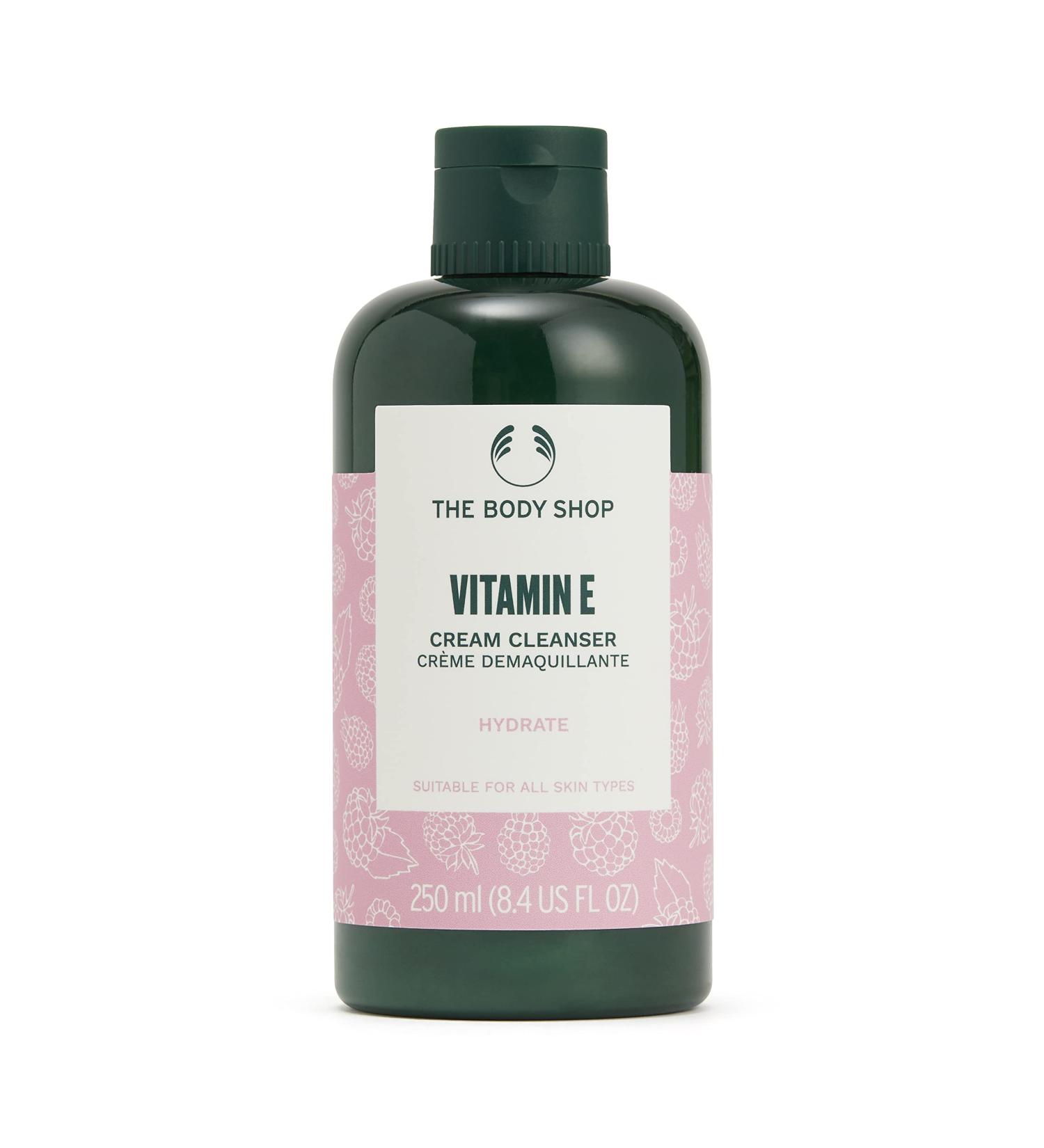 The Body Shop Vitamin E Cream Cleanser - 8.4 Fl Oz | All Skin Types | Vegan Friendly - Buy Online on SooperMarket.com