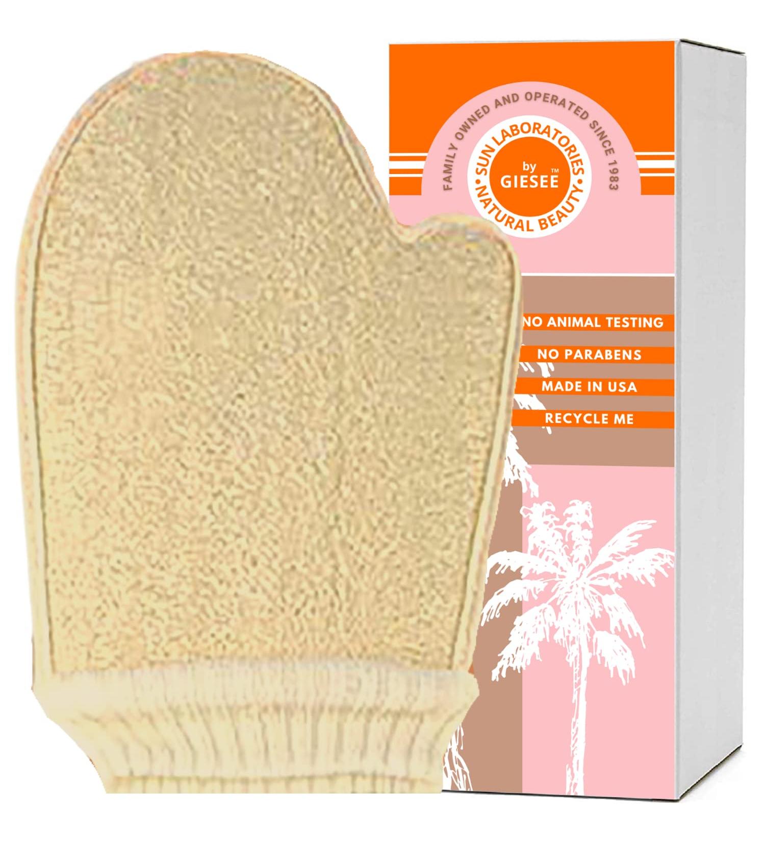 Loofah Sponge Scrubber/Shower Loofah/Loofah Mitt with Terry Cloth Backing  Bungie Collar & Thumb - Buy Online on SooperMarket.com