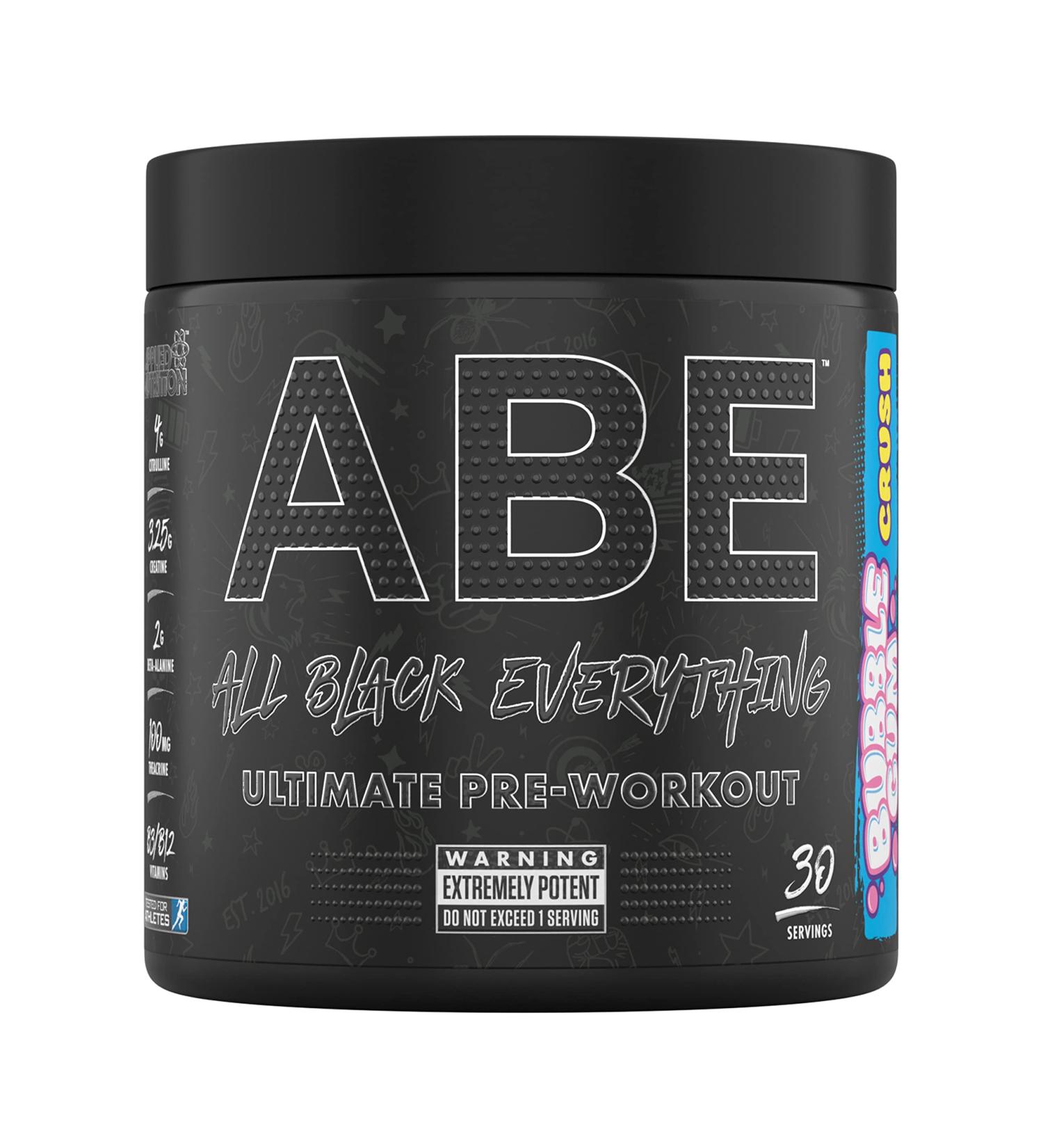 Applied Nutrition ABE Pre Workout Powder - Bubblegum Crush Flavor | 30 Servings - Buy Online on SooperMarket.com