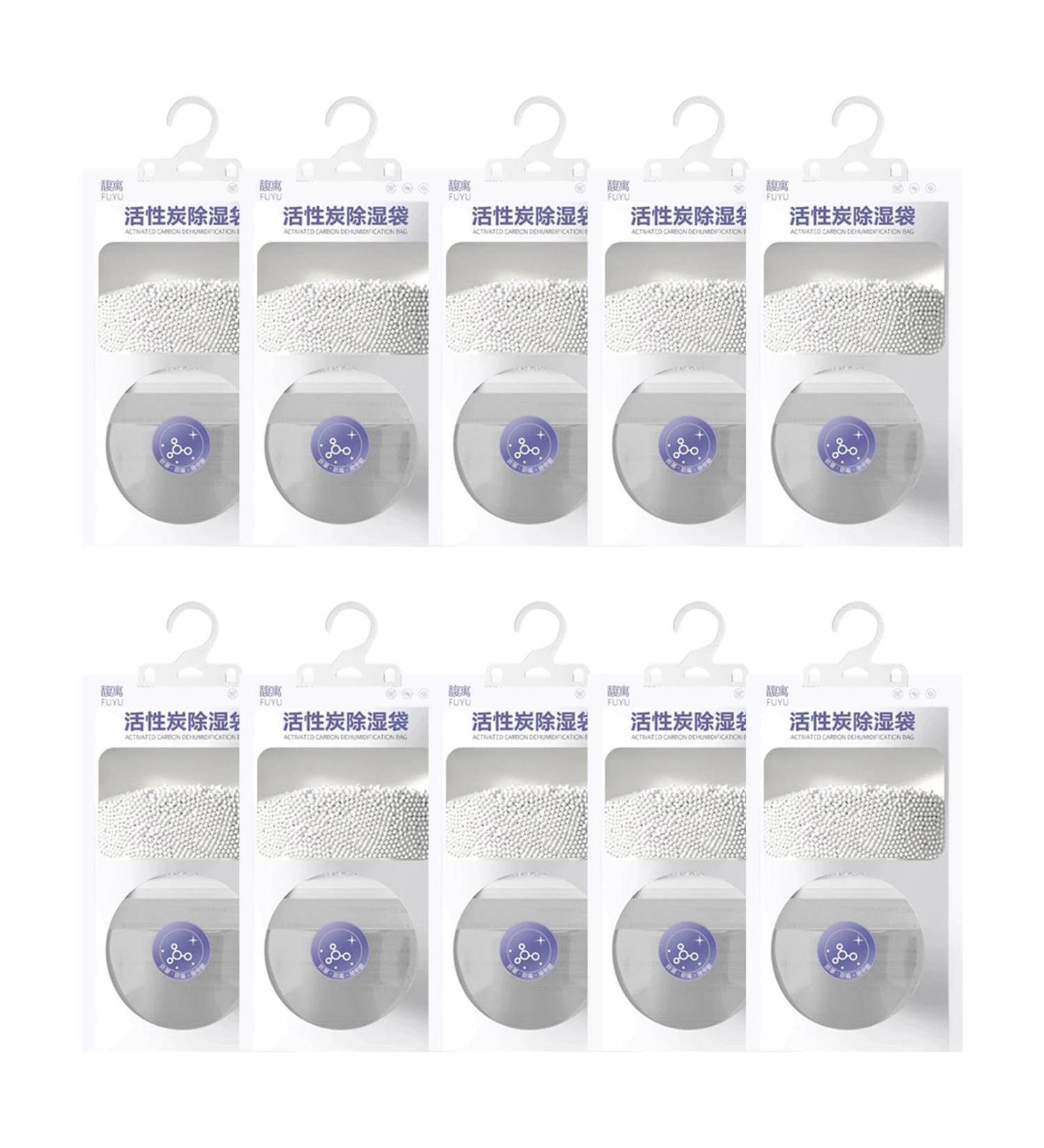 Bexdug Moisture Absorb Packs - 10 Pack Dehumidifier Bags for Effective Moisture Control | Moisture Absorbers for Home & Travel - Buy Online on SooperMarket.com
