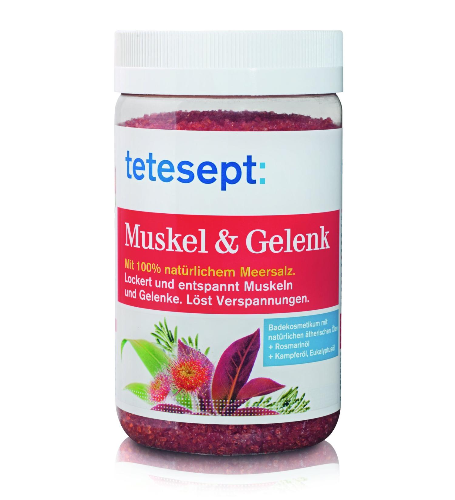 tetesept muscle and joint sea salt 1 pack (1 x 750 g)