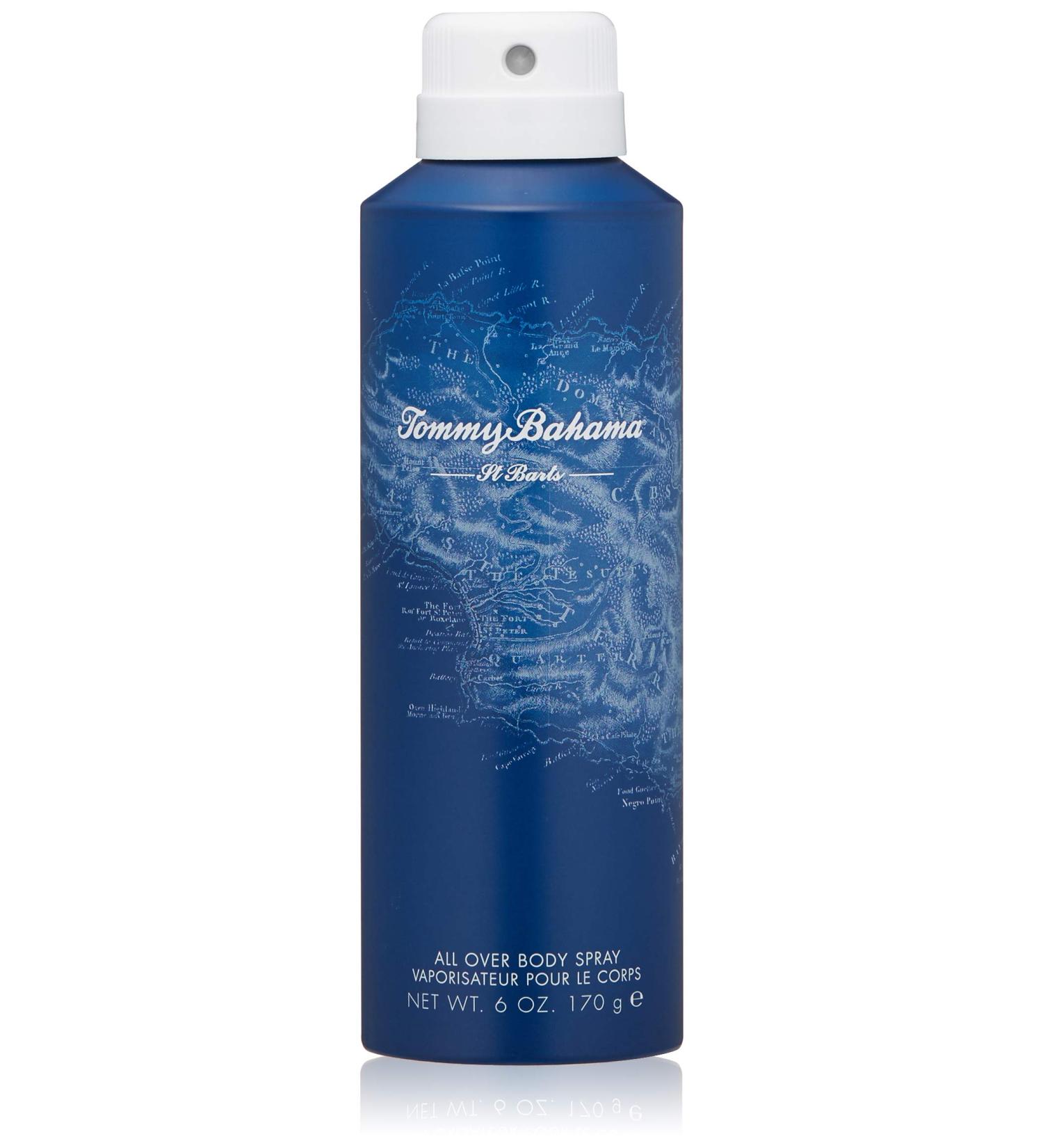 Tommy Bahama St. Barts Men Body Spray 6 oz - Refreshing Tropical Scent - Buy Online on SooperMarket.com