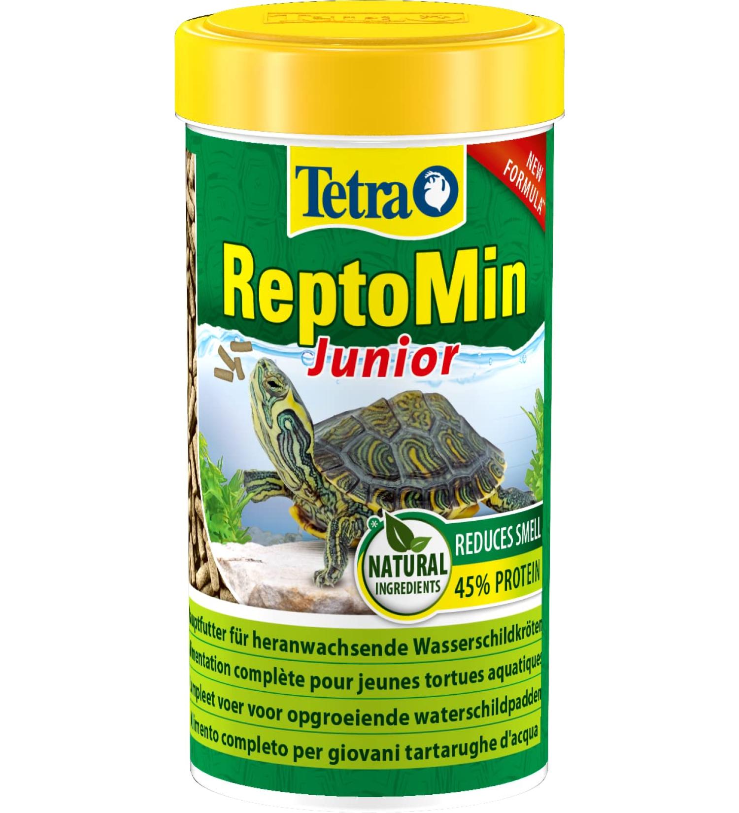 Tetra Reptomin Junior Turtle Feed - Optimal Growth Sticks for Water Turtles 250ml Pack - Buy Online on SooperMarket.com