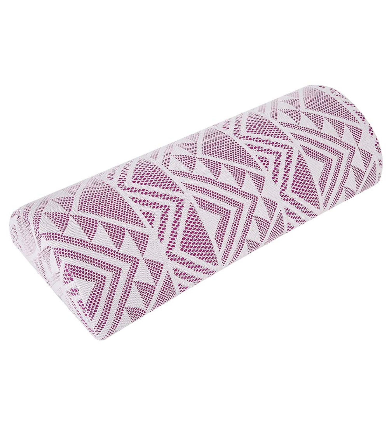 Not Deformed For A Long Time Nail Art Pad Soft Nail Art Hand Pillow for Home Beauty Salon(Purple geometry) - Buy Online on SooperMarket.com