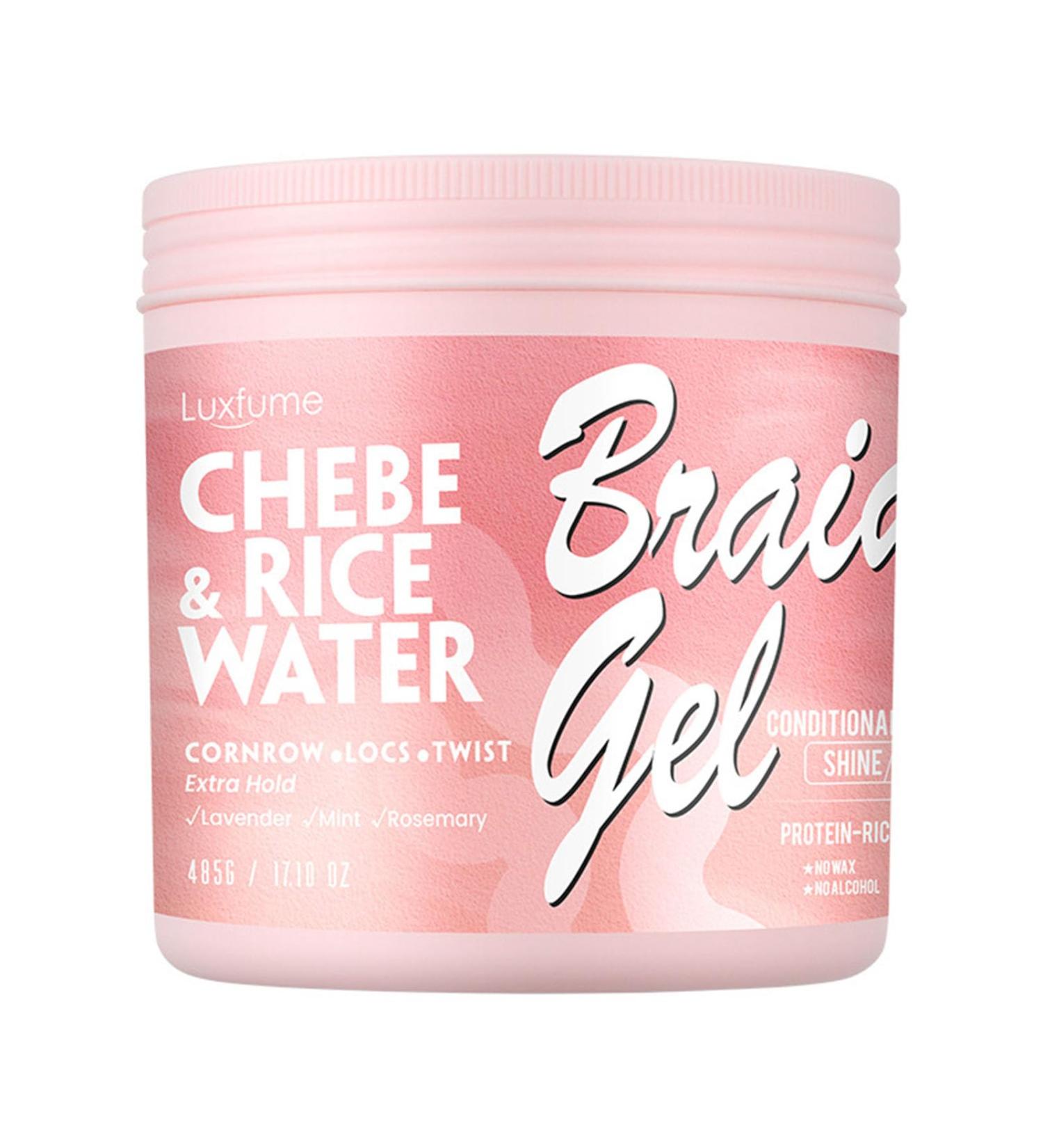 485g Vegan Extreme Hold Hair Styling Gel for Braided Wavy Curly Hair | Non-Greasy Non-Sticky Pomade for Men & Women | Refreshing & International Shipping - Buy Online on SooperMarket.com