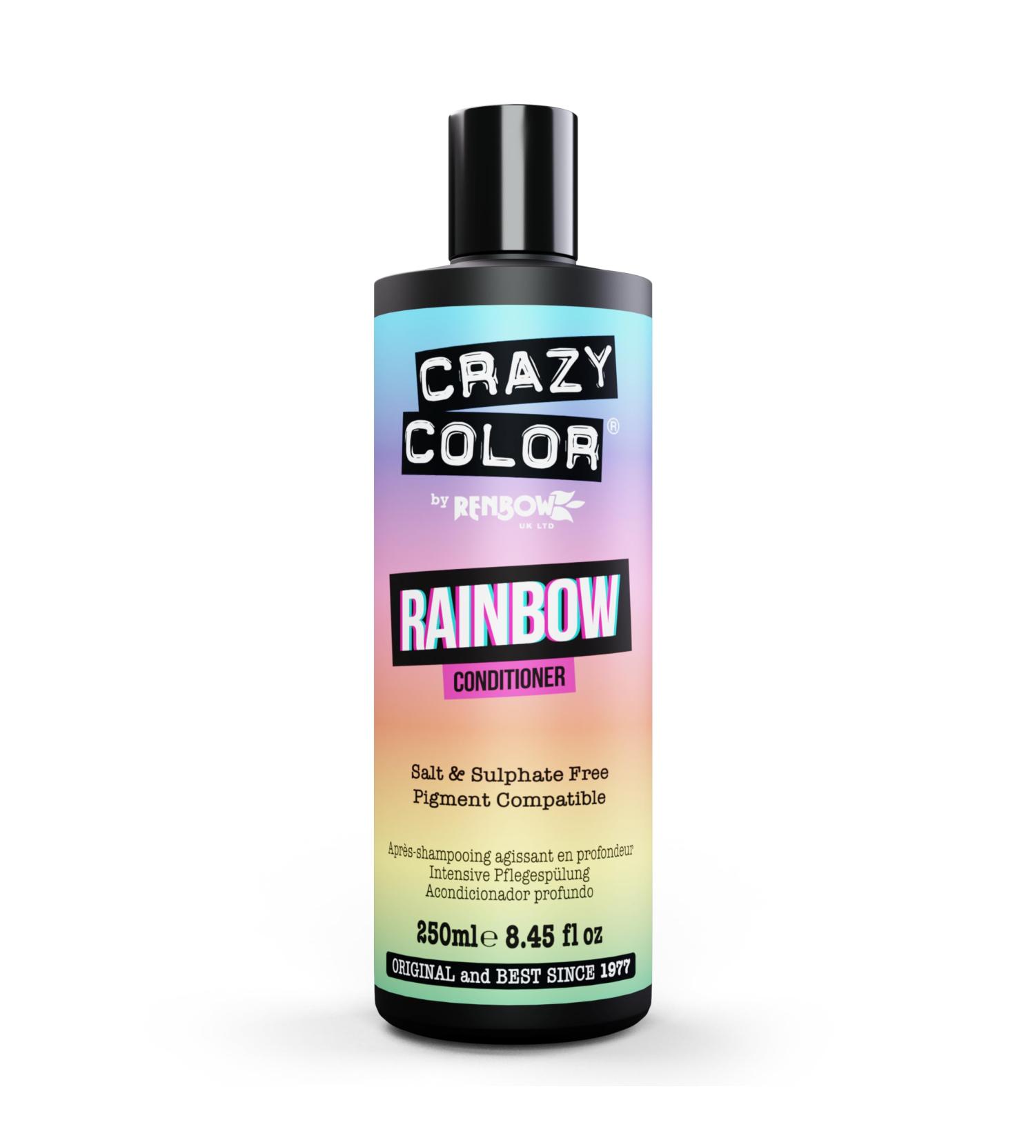 Crazy Color Rainbow Conditioner - Deep Conditioning & Color Protection - 250ml (Pack of 1) - Buy Online on SooperMarket.com