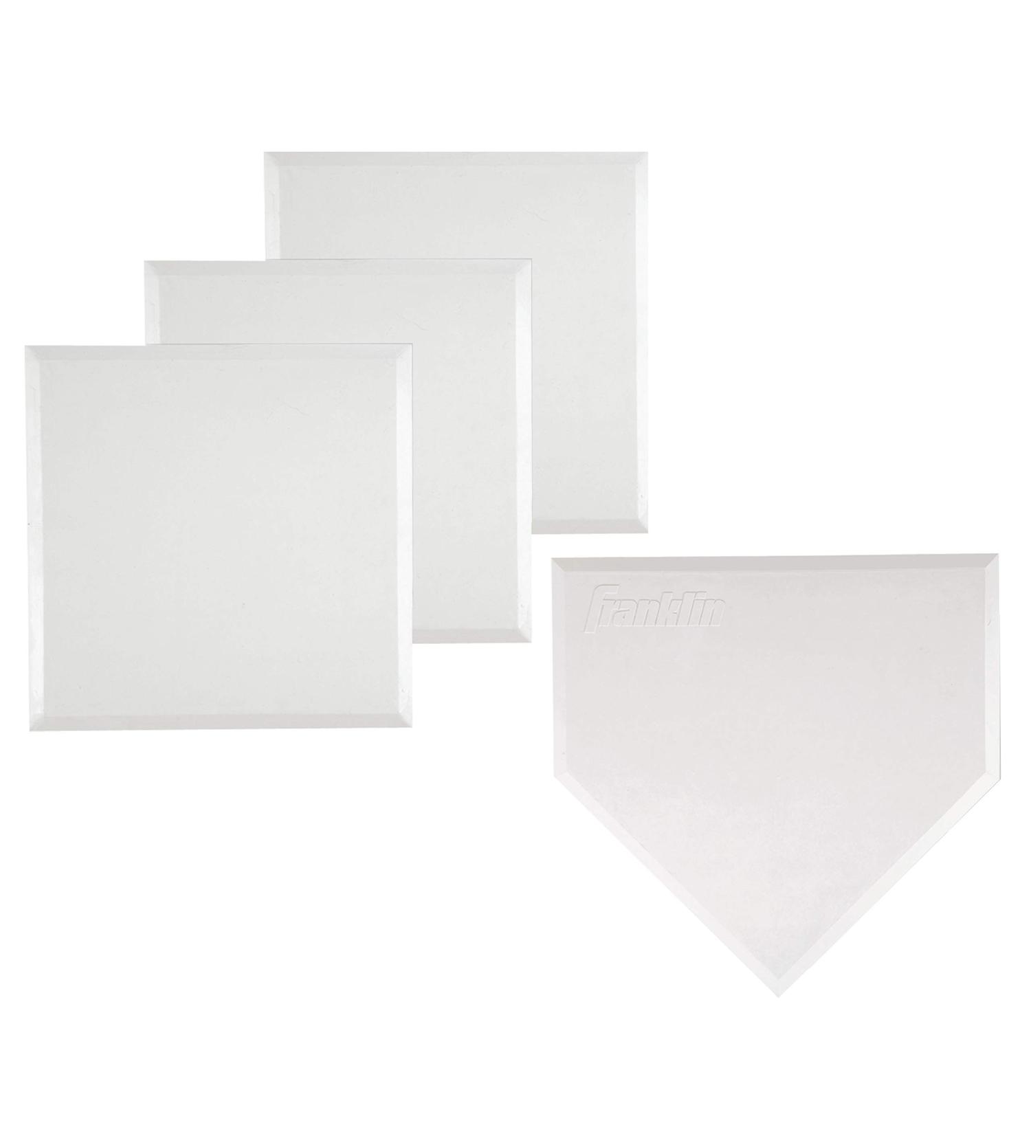 Franklin Sports MLB Baseball Base Set - Rubber Bases for Baseball & Softball with Home Plate - Portable Backyard Sports Bases - Buy Online on SooperMarket.com