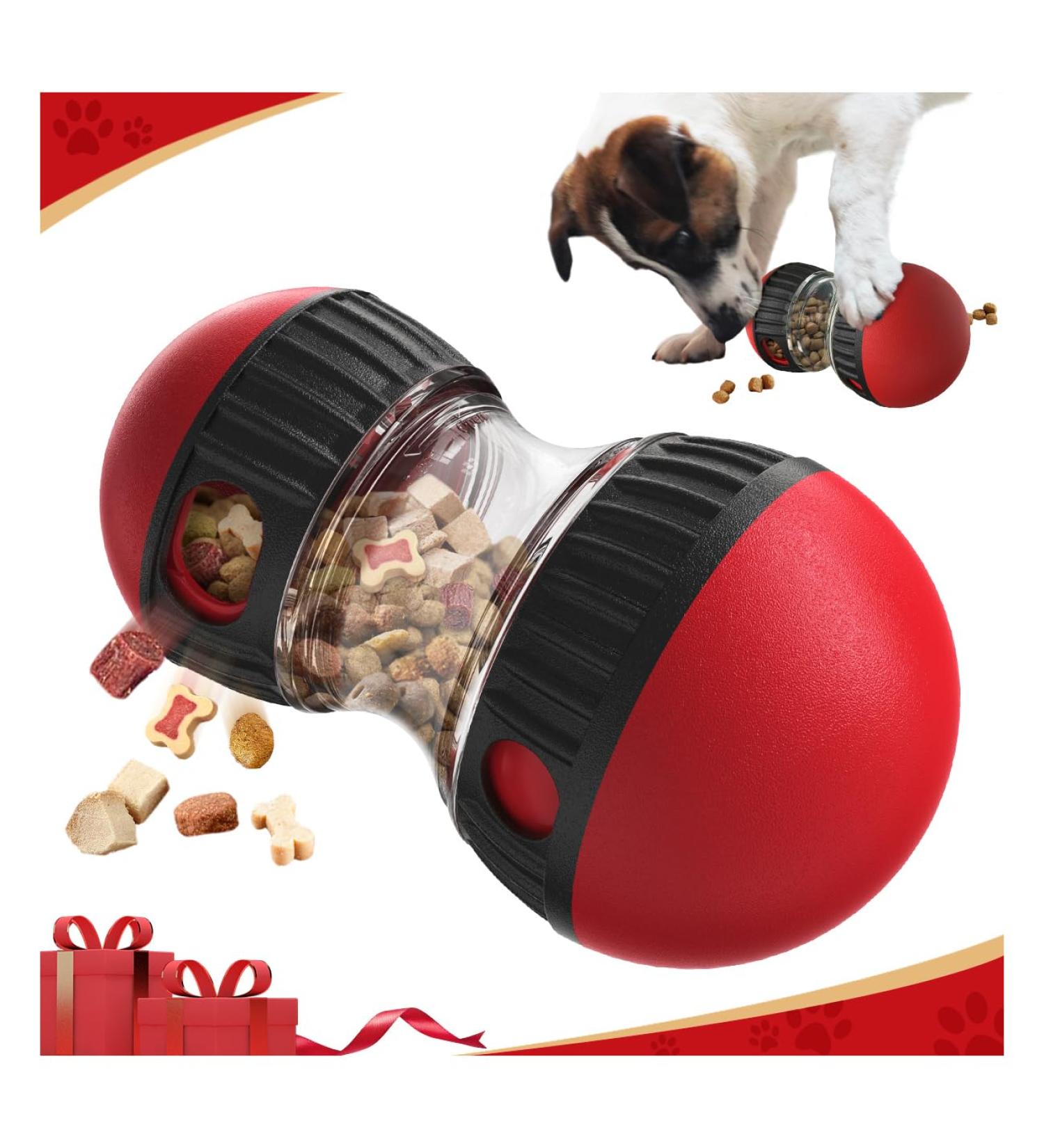 CAROZEN Interactive Dog Feeder Toy Dog Enrichment Toy Slow Feeder Toy for Dog Mental Stimulation Treat Puzzle for Dog Entertainment Food Dispenser Dog Toy - Buy Online on SooperMarket.com