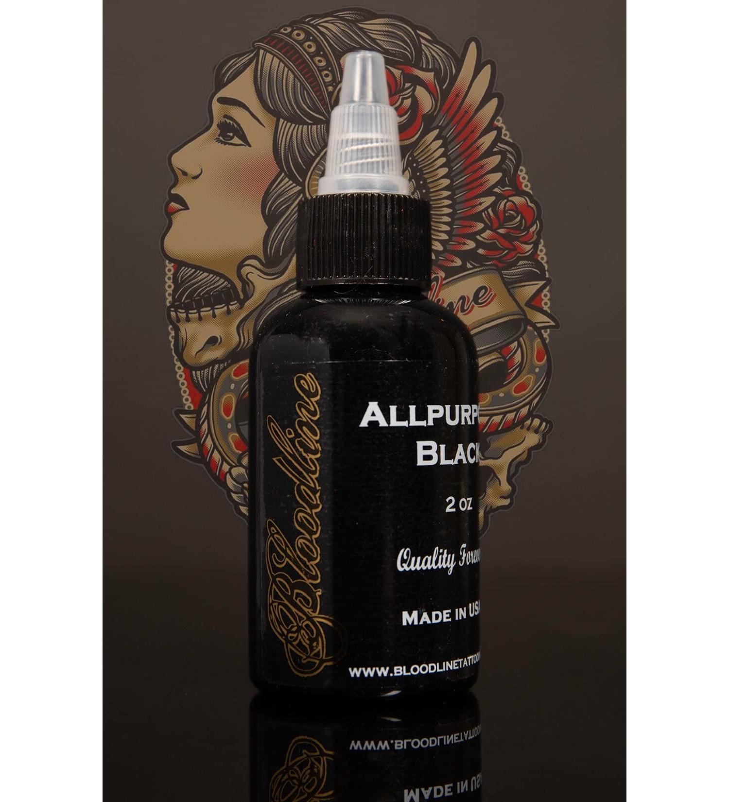 Bloodline Ink All Purpose Black - 1 oz (30 ml)