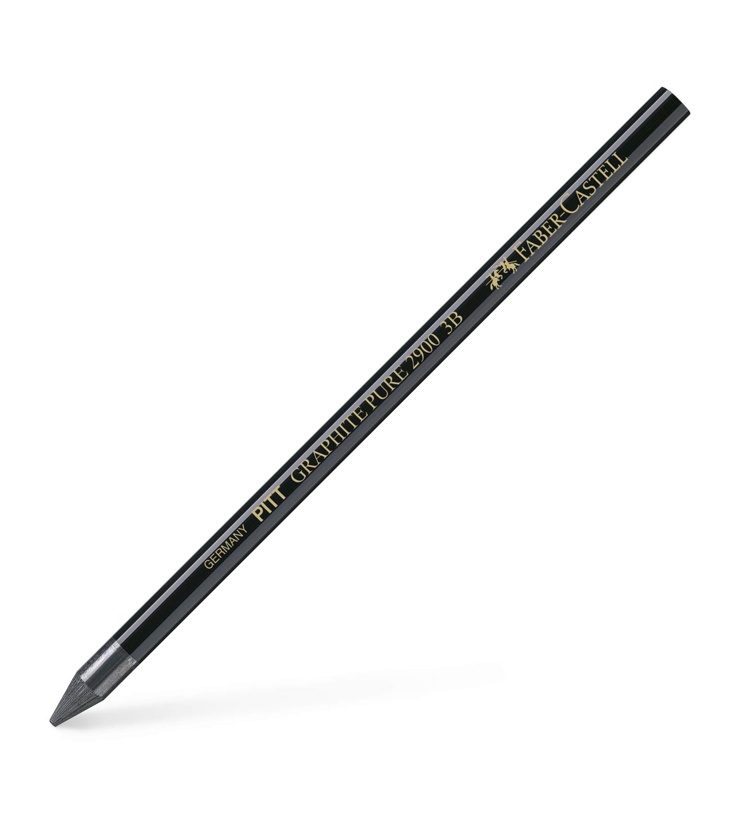 Faber-Castell PITT Graphite 3B Pure Pencil - Premium Quality Sketching Tool - Buy Online on SooperMarket.com
