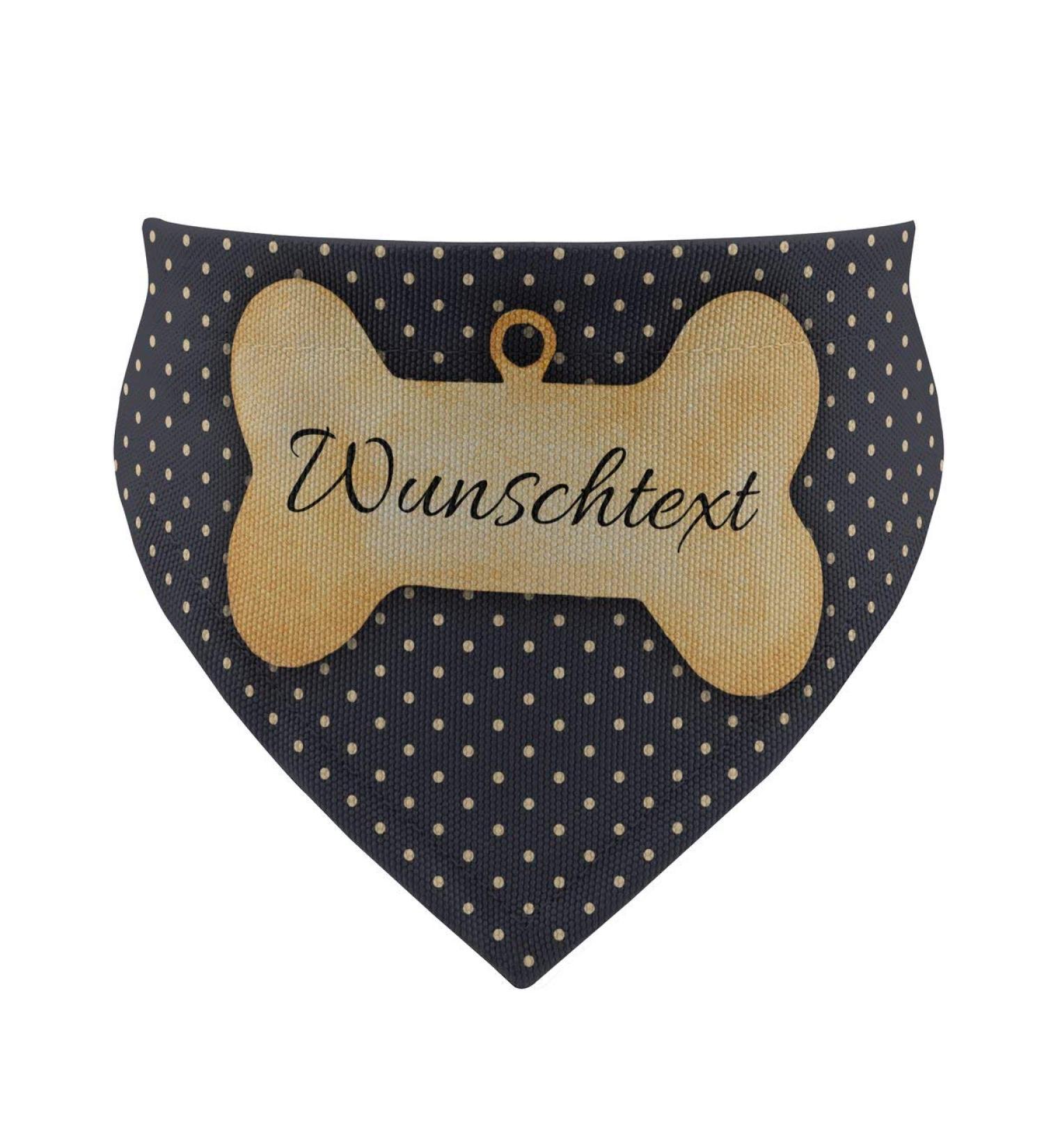 Buy printplanet Custom Dog Scarf with Name - Personalized Dog Scarf & Tag - Size M - Buy Online on SooperMarket.com