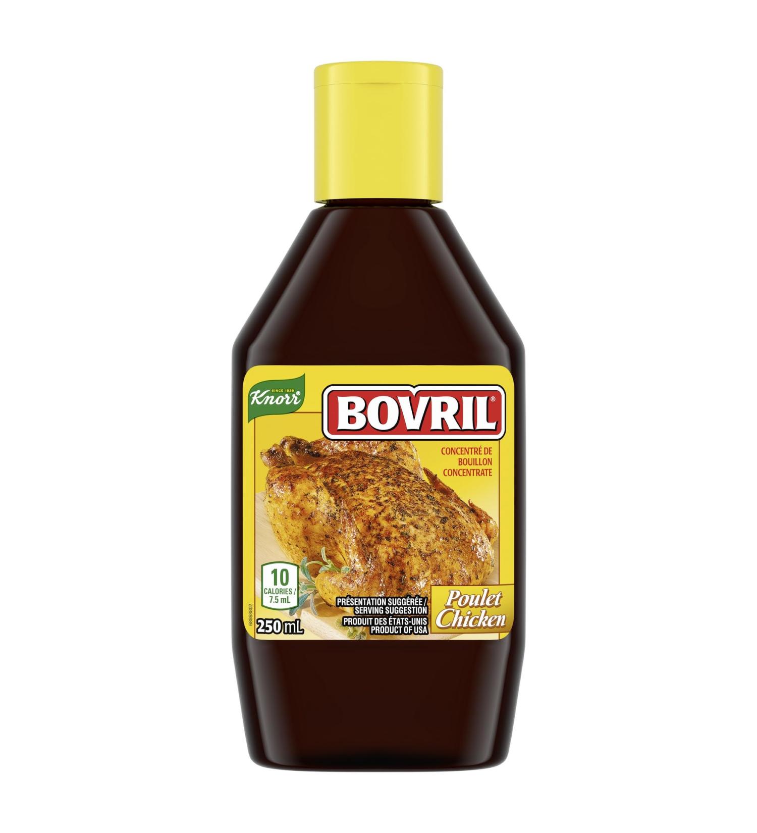 Knorr Bovril Liquid Bouillon Concentrate for a delicious chicken broth Chicken Flavour in a practical bottle 250 ml Chicken 250 ml (Pack of 1) - Buy Online on SooperMarket.com