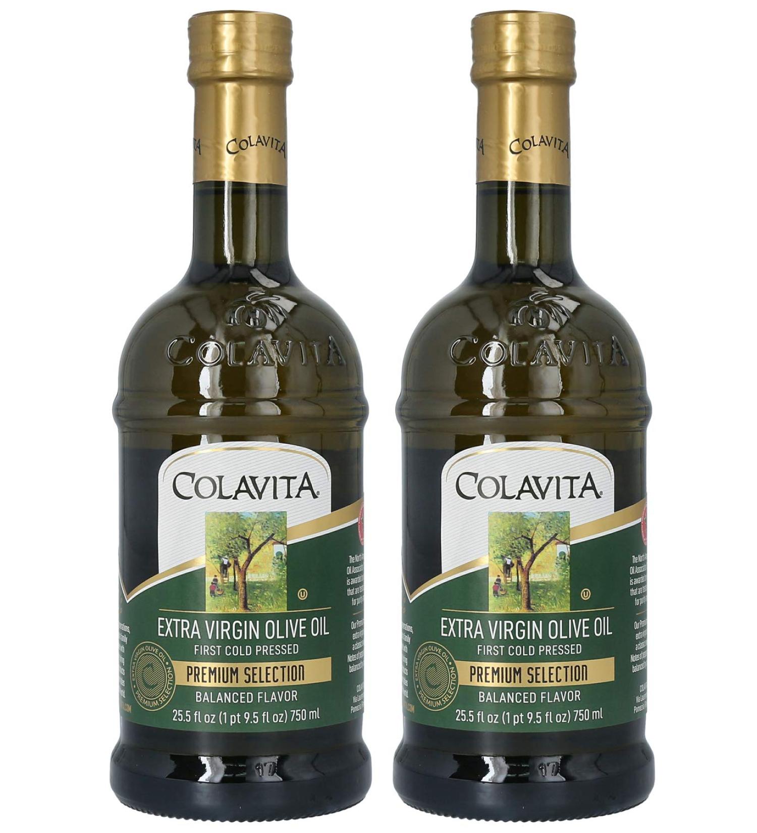 Colavita Extra Virgin Olive Oil Special 25.5 Fl Oz - Pack of 2 | Premium Quality, Imported from Italy - Buy Online on SooperMarket.com