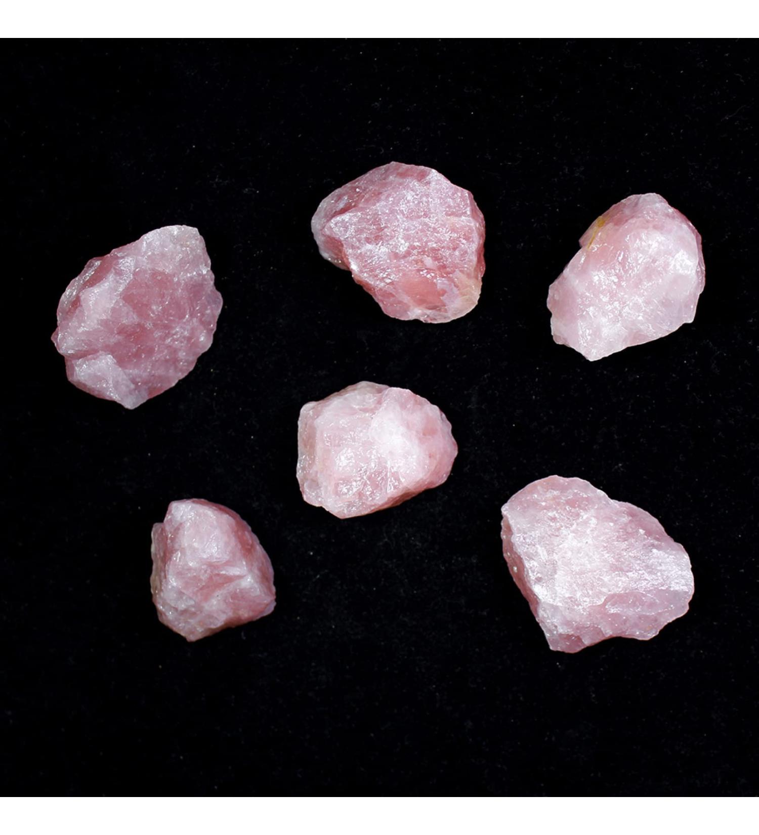 Natural Crystal Rough 30-40mm Natural Raw Rose Quartz Rough Love and Minerals Fish Tank 30-40 mm Pink - Buy Online on SooperMarket.com