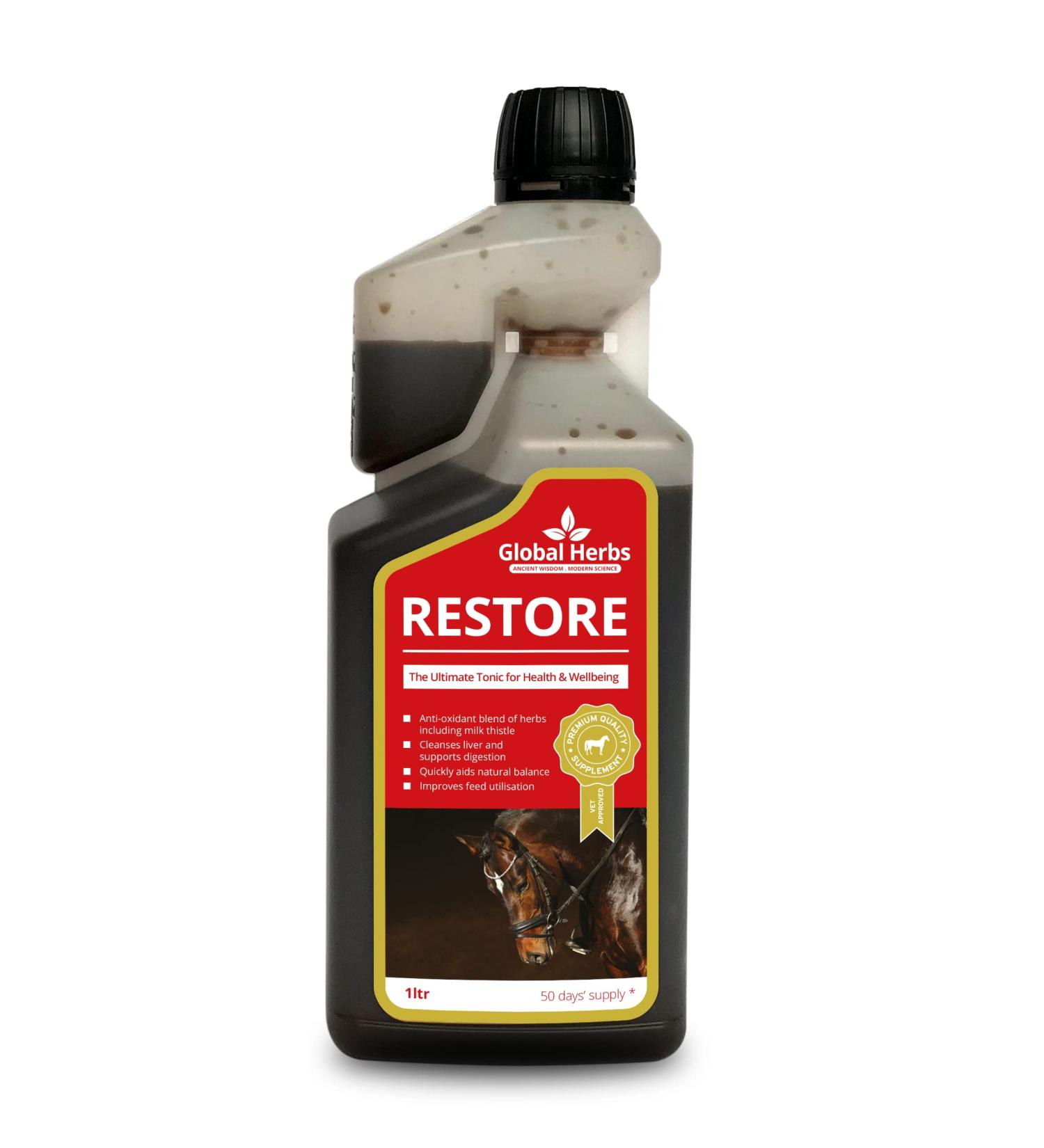 Global Herbs Restore 1 count (Pack of 1) Clear