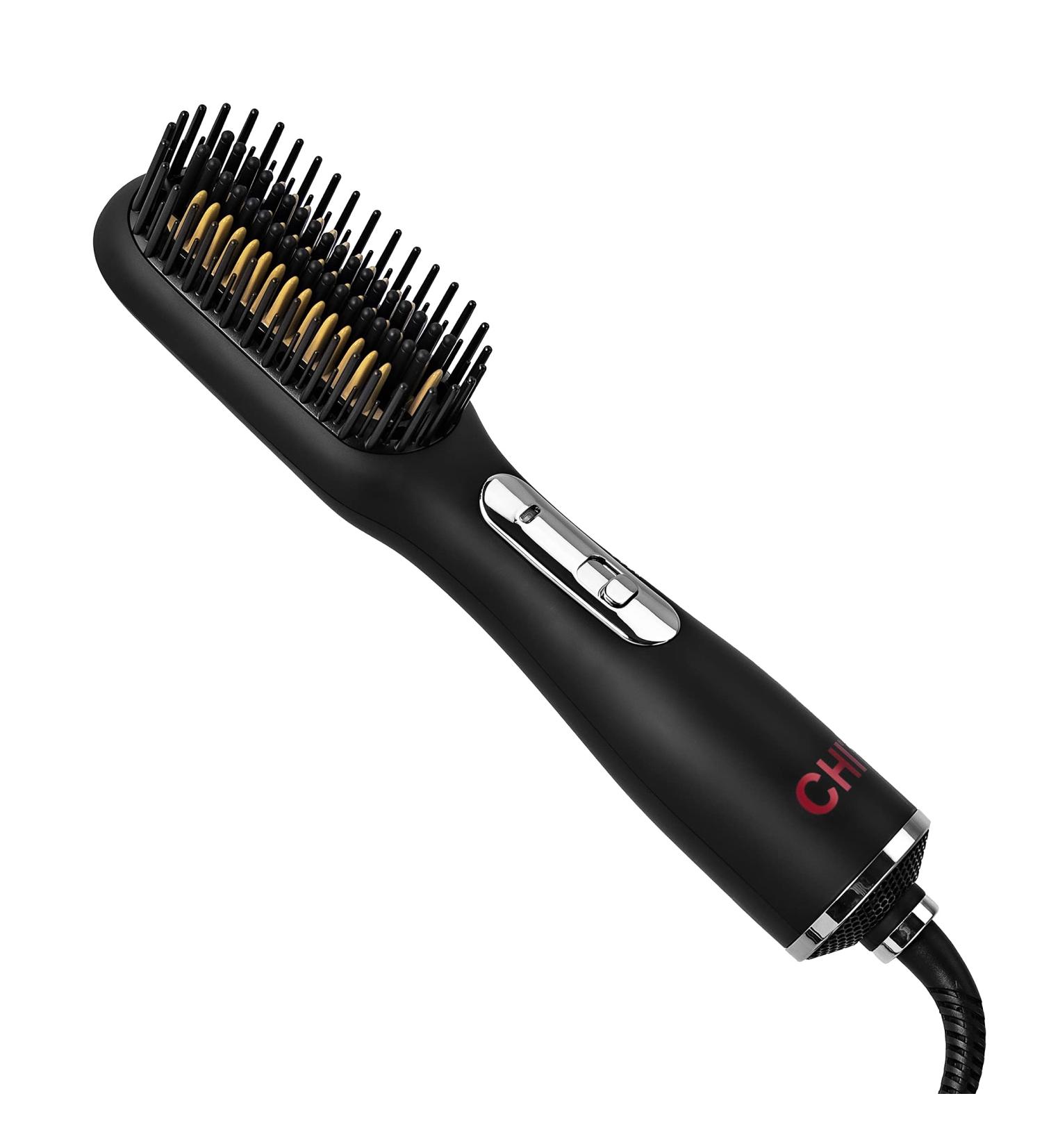 CHI 3-in-1 Hot Smoothing Dryer Brush | Smooth Shiny Blowout & Frizz Control | Detangles Hair & Seals Moisture | Cruelty-Free International Shipping - Buy Online on SooperMarket.com