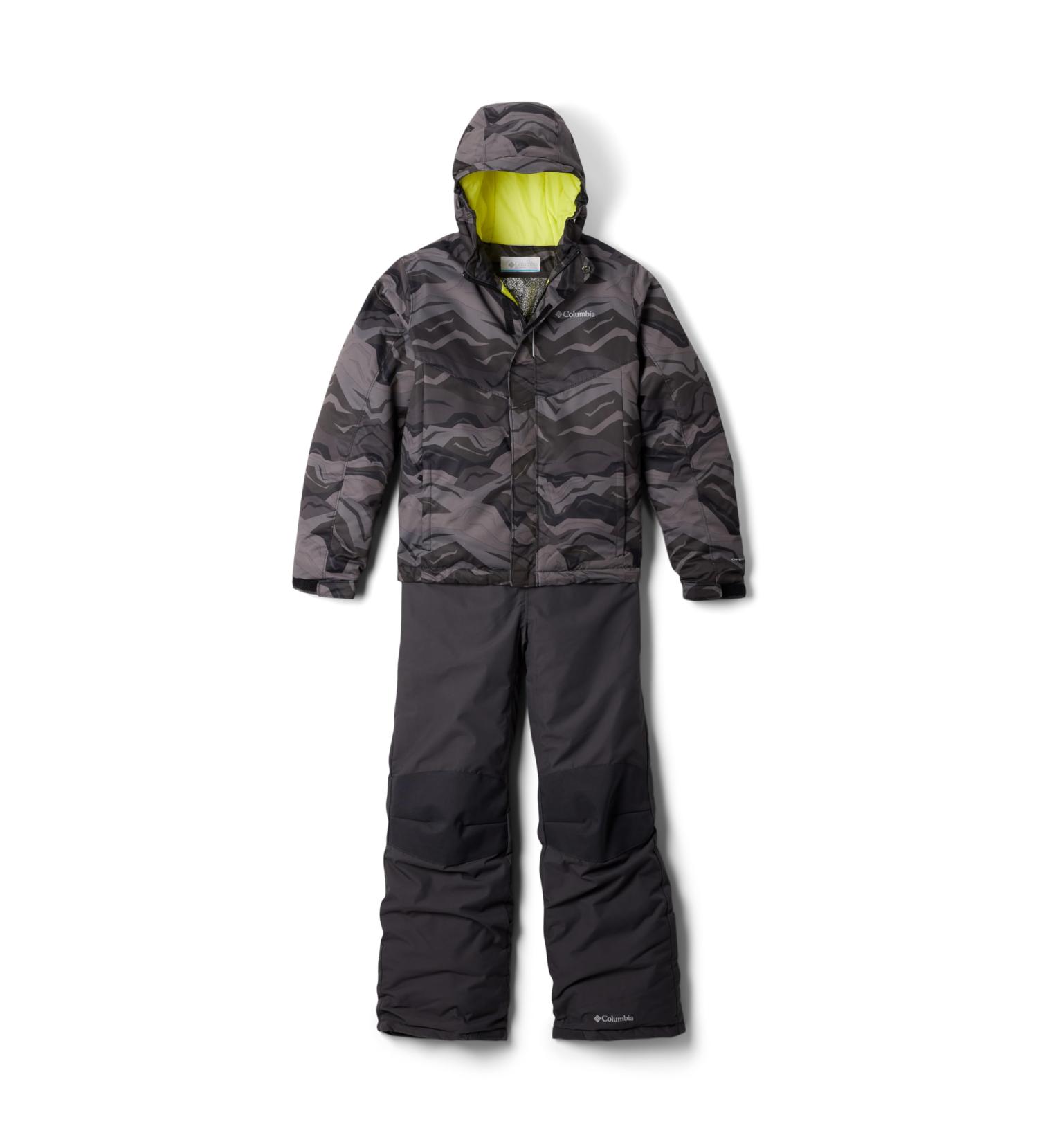 Columbia Unisex Kids Buga Snowsuit Romper XXS Black Tectonic