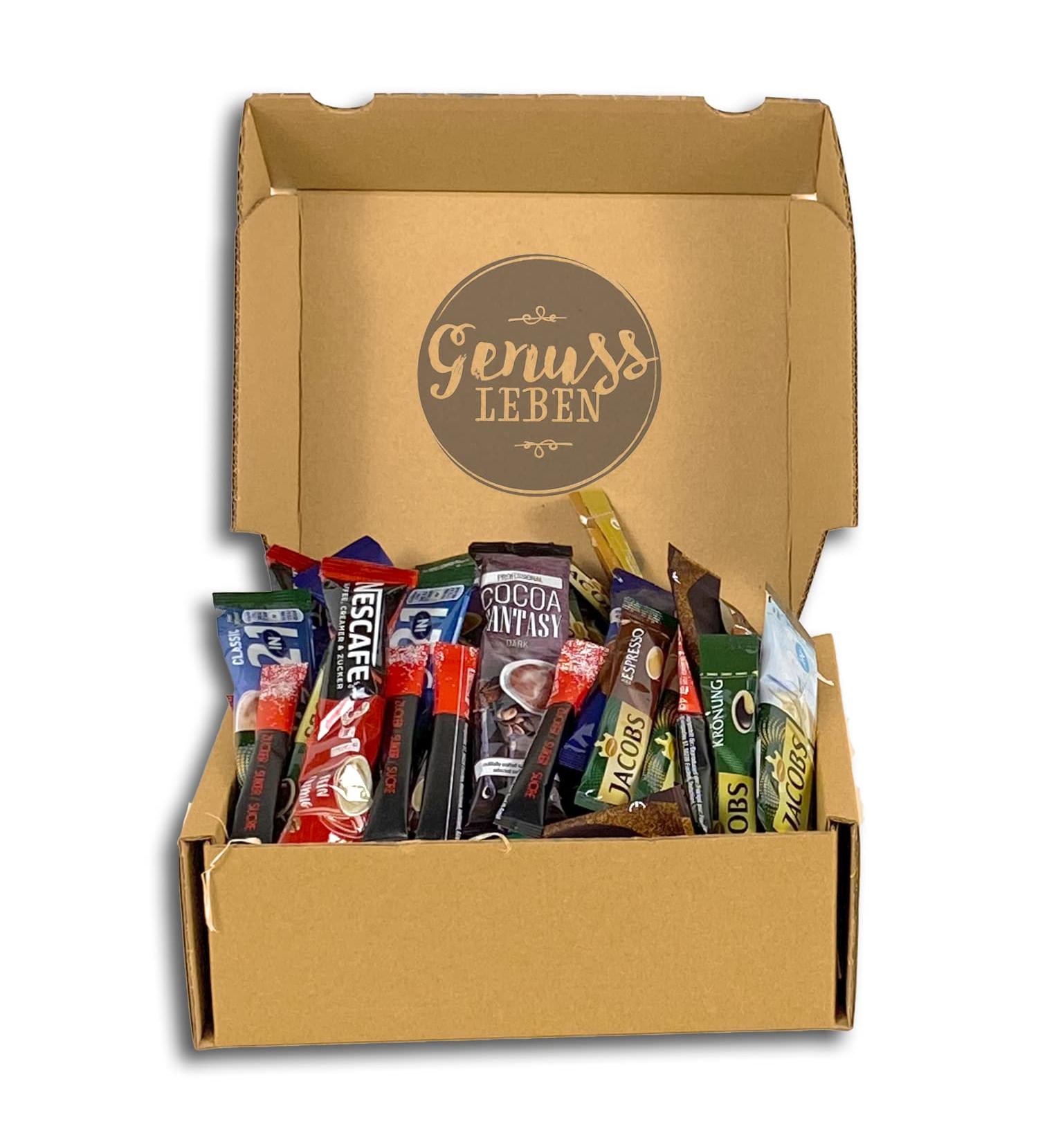 Enjoyment Box: 500g Instant Coffee Cappuccino Espresso & Cocoa Perfect for Home Office & On-the-Go! - Buy Online on SooperMarket.com