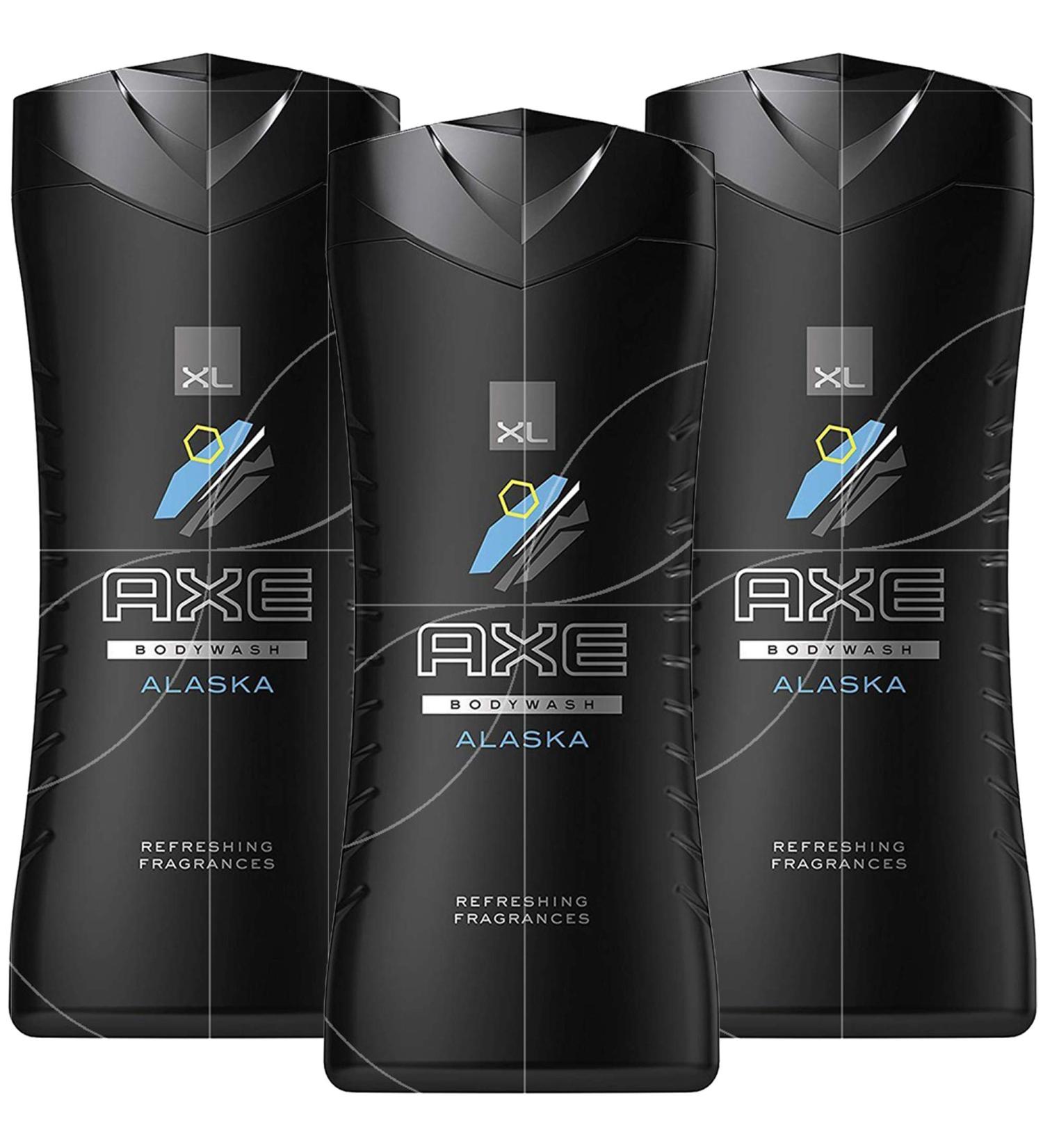AXE Revitalizing Body Wash Shower Gel Alaska 13.52 Fl Oz (Pack of 3)