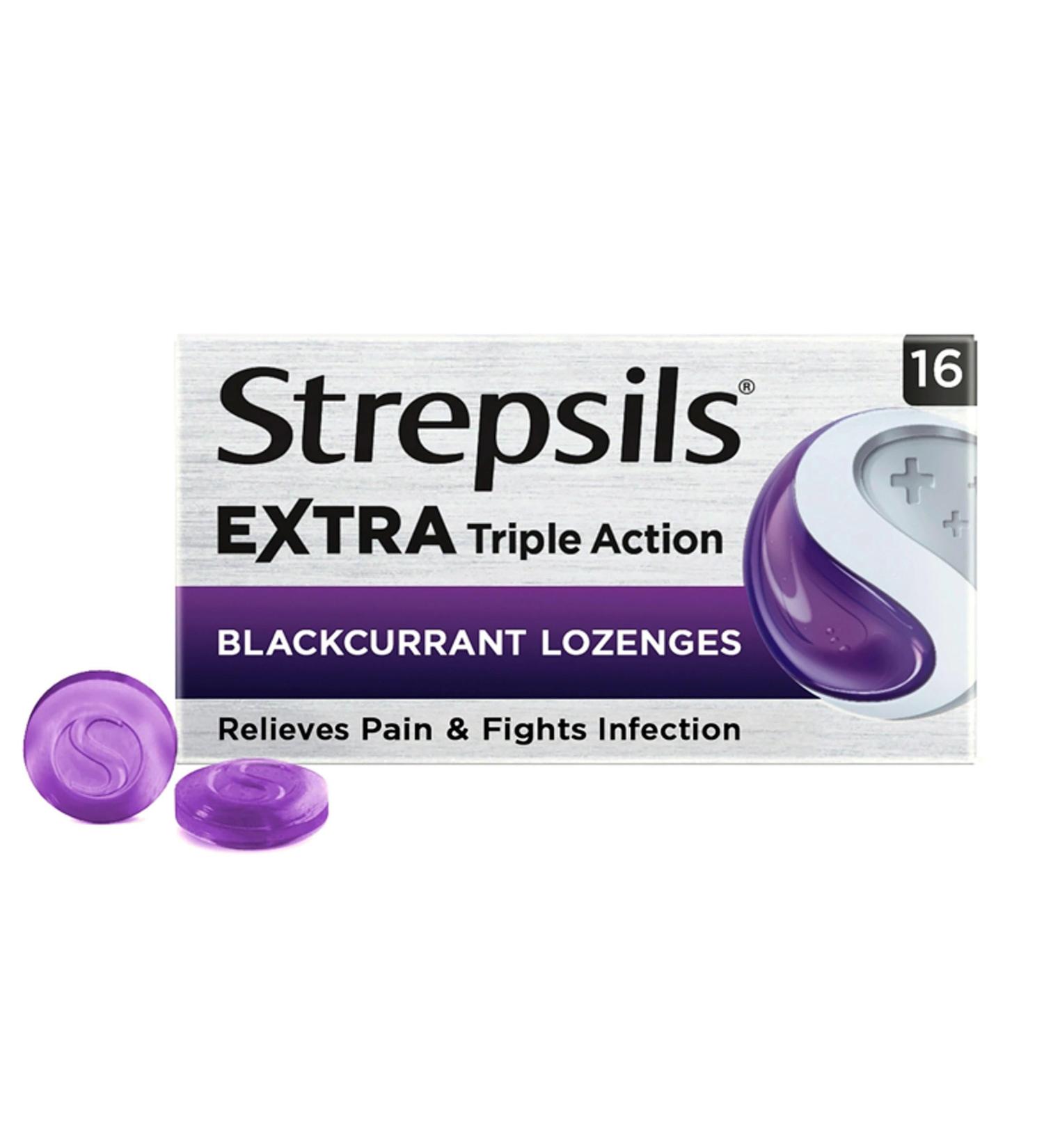 STREPSILS EXTRA BLACKCURRANT 30/09/25