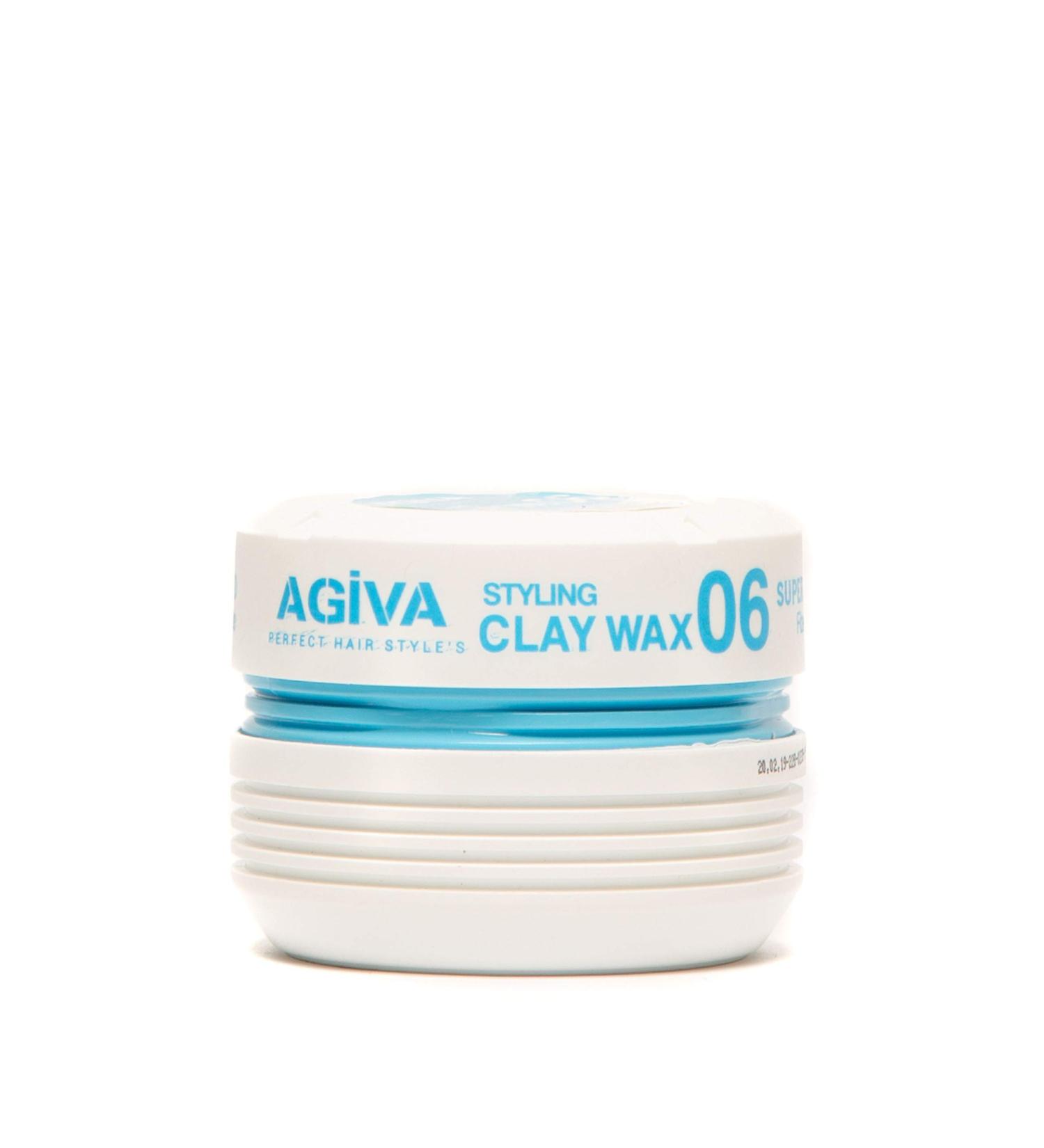 Agiva Hair Styling Fiber Clay Wax 06 - Medium Hold & Natural Finish | 6oz - International Shipping Available - Buy Online on SooperMarket.com