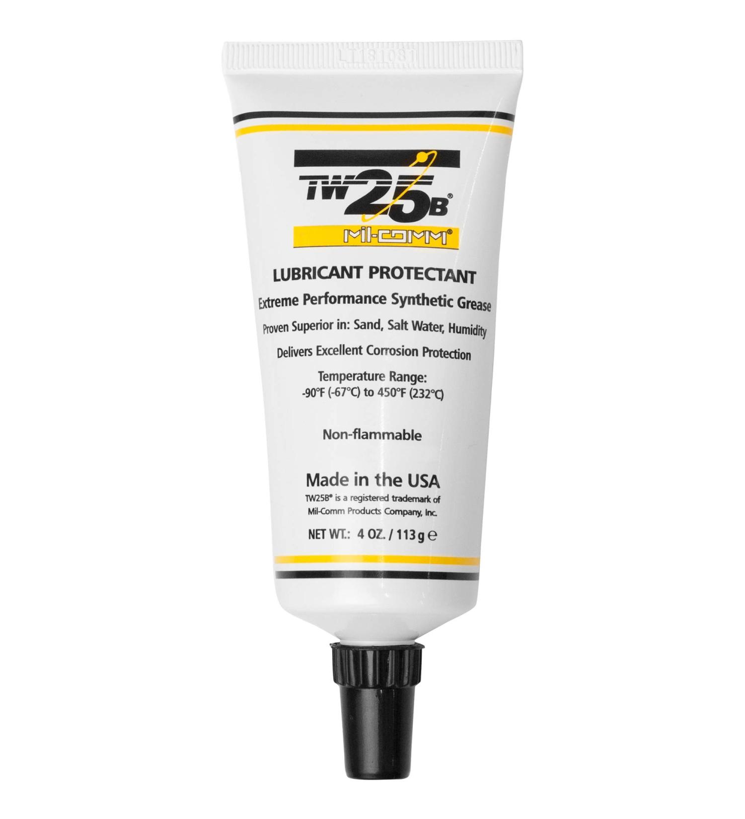 Mil-Comm TW25B Premium Firearm Grease 4oz Tube | Synthetic Gun Lubricant - Buy Online on SooperMarket.com