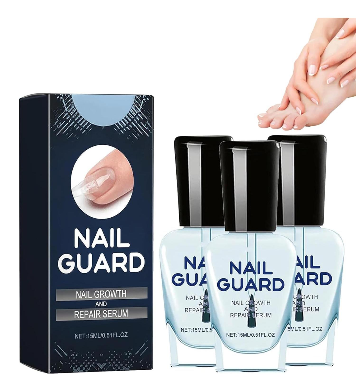 Nail Growth and Repair Serum Nail Strengthening and Growth Conditioner Nourish Strengthen And Revitalize Your Nails (3 Pcs) - Buy Online on SooperMarket.com