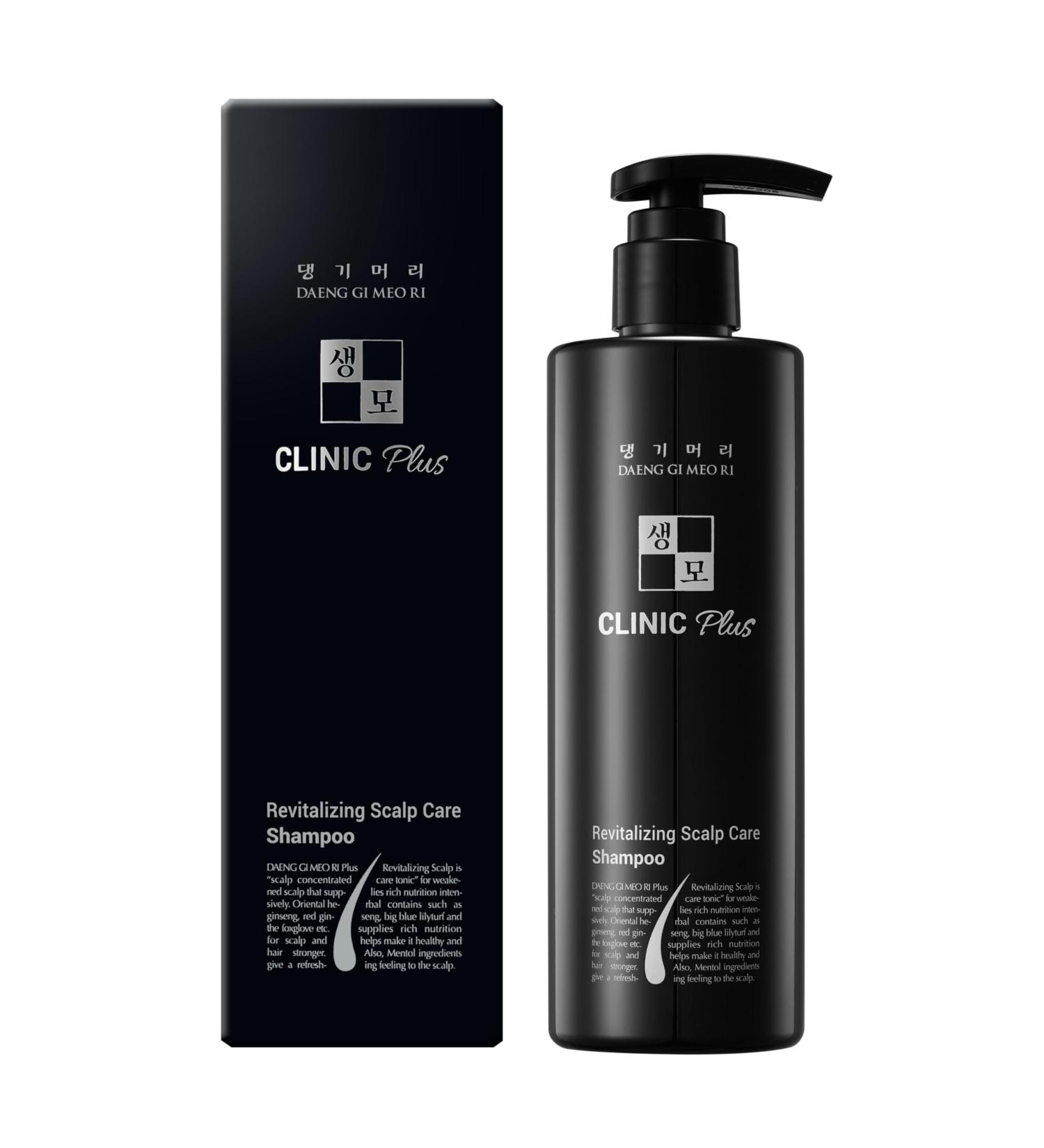 Daeng Gi Meo Ri - Clinic Plus Revitalizing Scalp Shampoo 9.4 FL. OZ/ 280ml Nourishing Korean Hair and Scalp Care