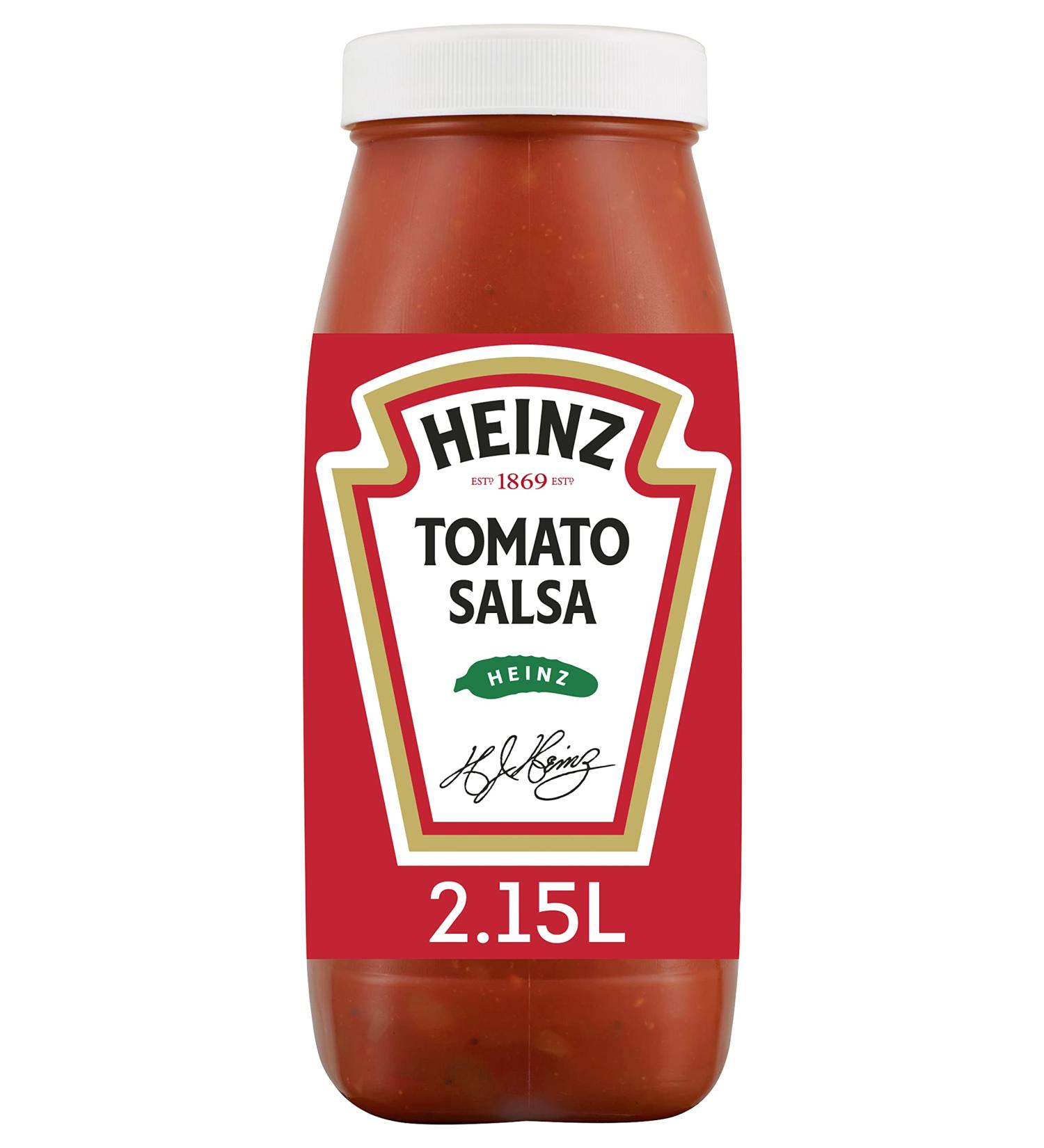 Heinz Tomato Salsa in Plastic Jug - Tomato Salsa with Pepper - 2 x 2.15 L