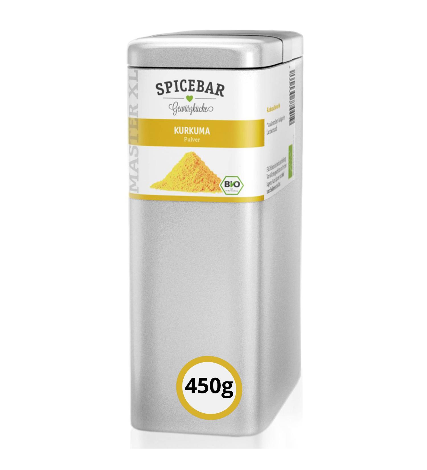 Buy Organic Turmeric Powder - 450g Aromatic Jar | Premium Quality Spicebar - Buy Online on SooperMarket.com