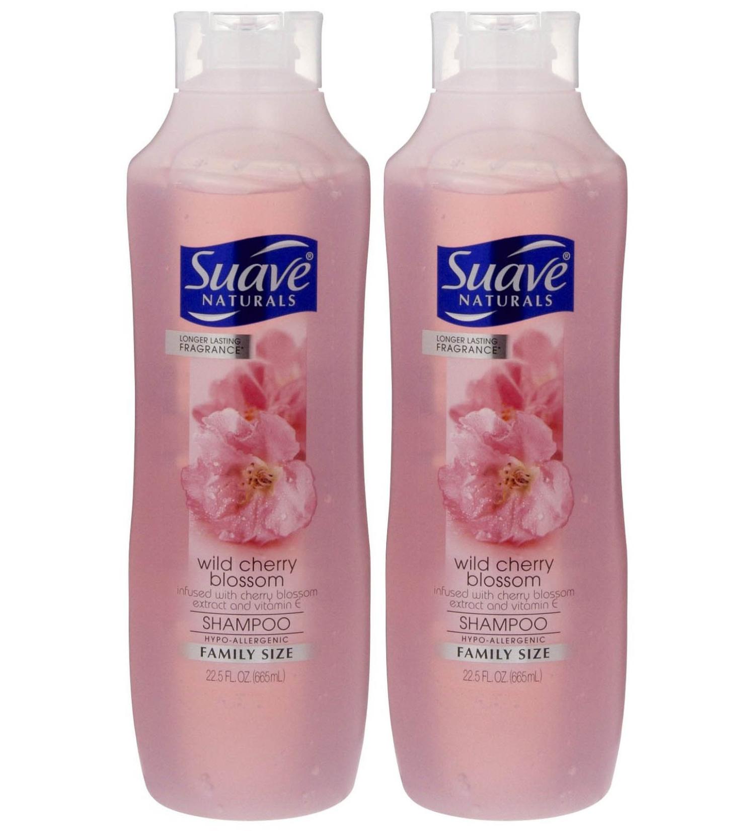Suave Naturals Gnetle Cleansing Shampoo - Wild Cherry Blossom - 22.5 oz