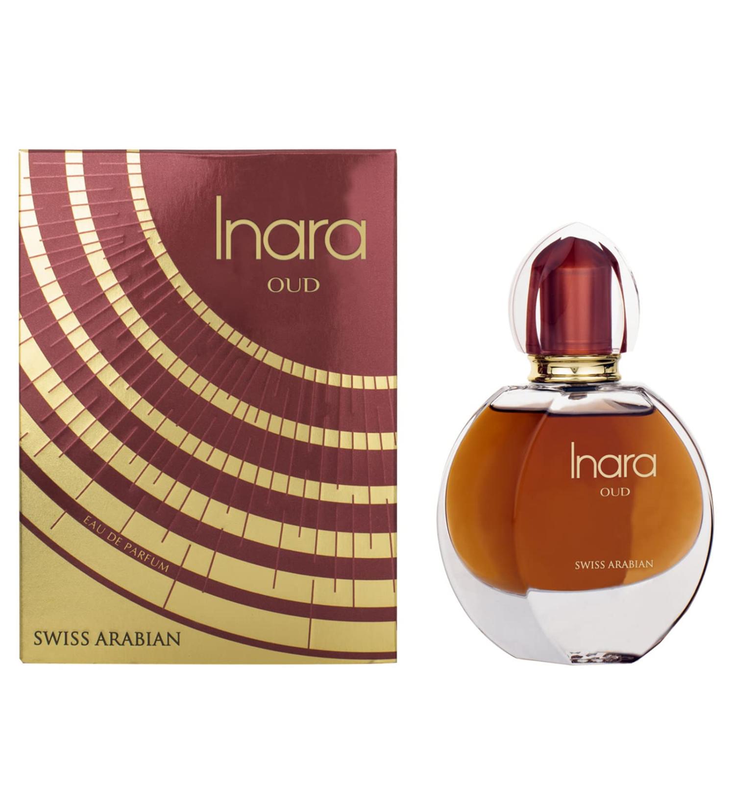 Swiss Arabian Inara Oud - Luxury Products from Dubai - Long Lasting Addictive Personal EDP Spray Fragrance - Seductive Signature Aroma - 1.8 oz - Buy Online on SooperMarket.com