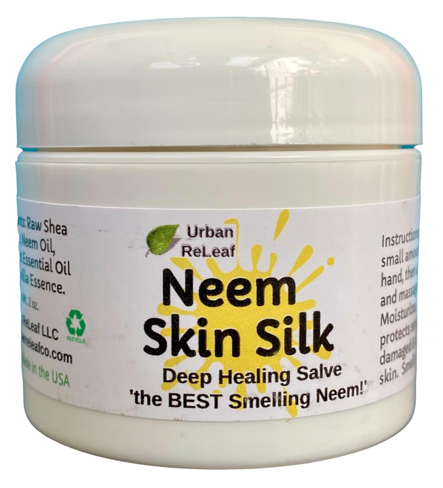 Urban ReLeaf Neem Skin Silk Healing Salve - Vegan Ayurvedic Formula for Dry Skin - Buy Online on SooperMarket.com