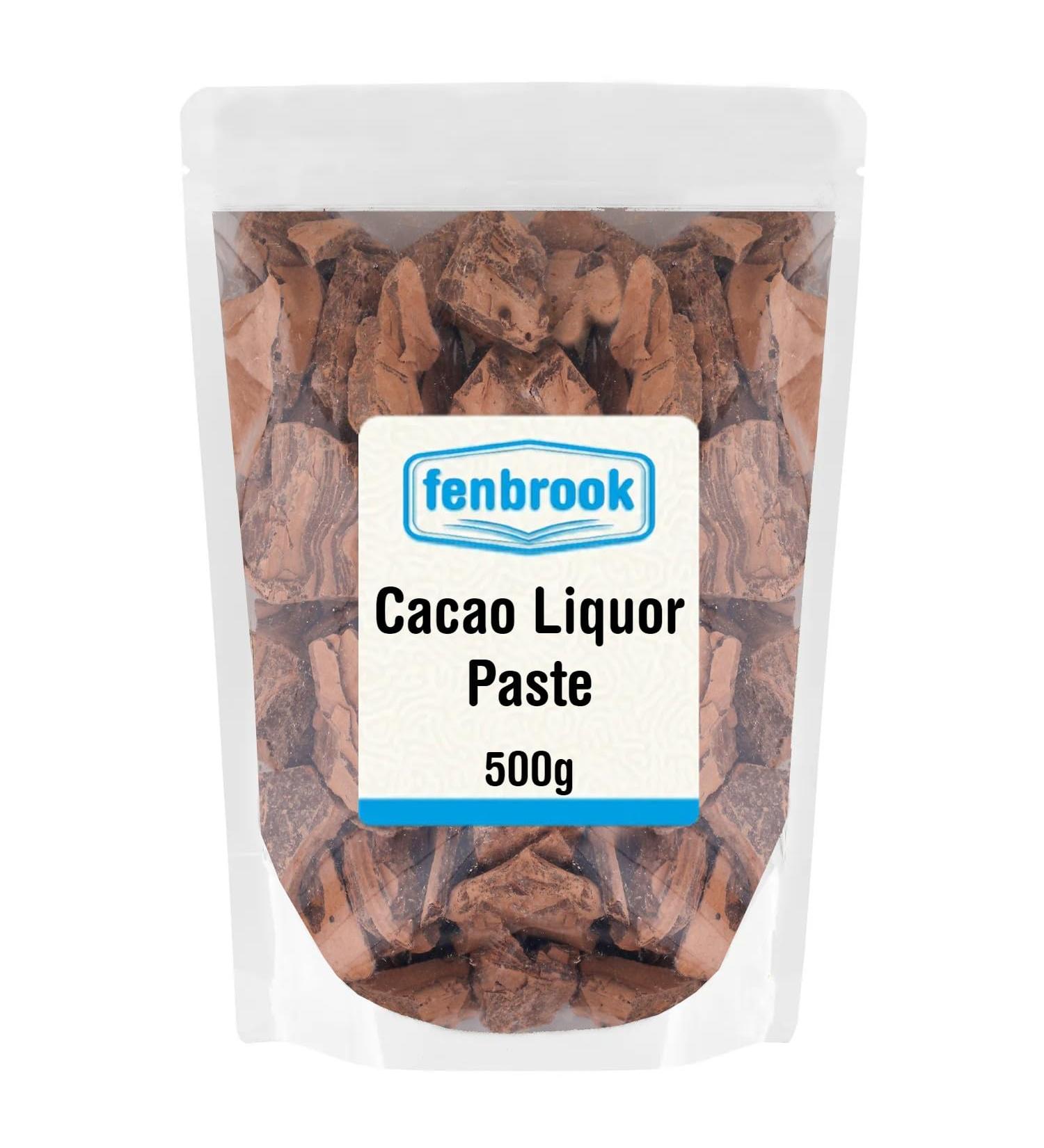 Cacao Liquor Paste 500g Liquor Chunks Cacao Mass by Fenbrook
