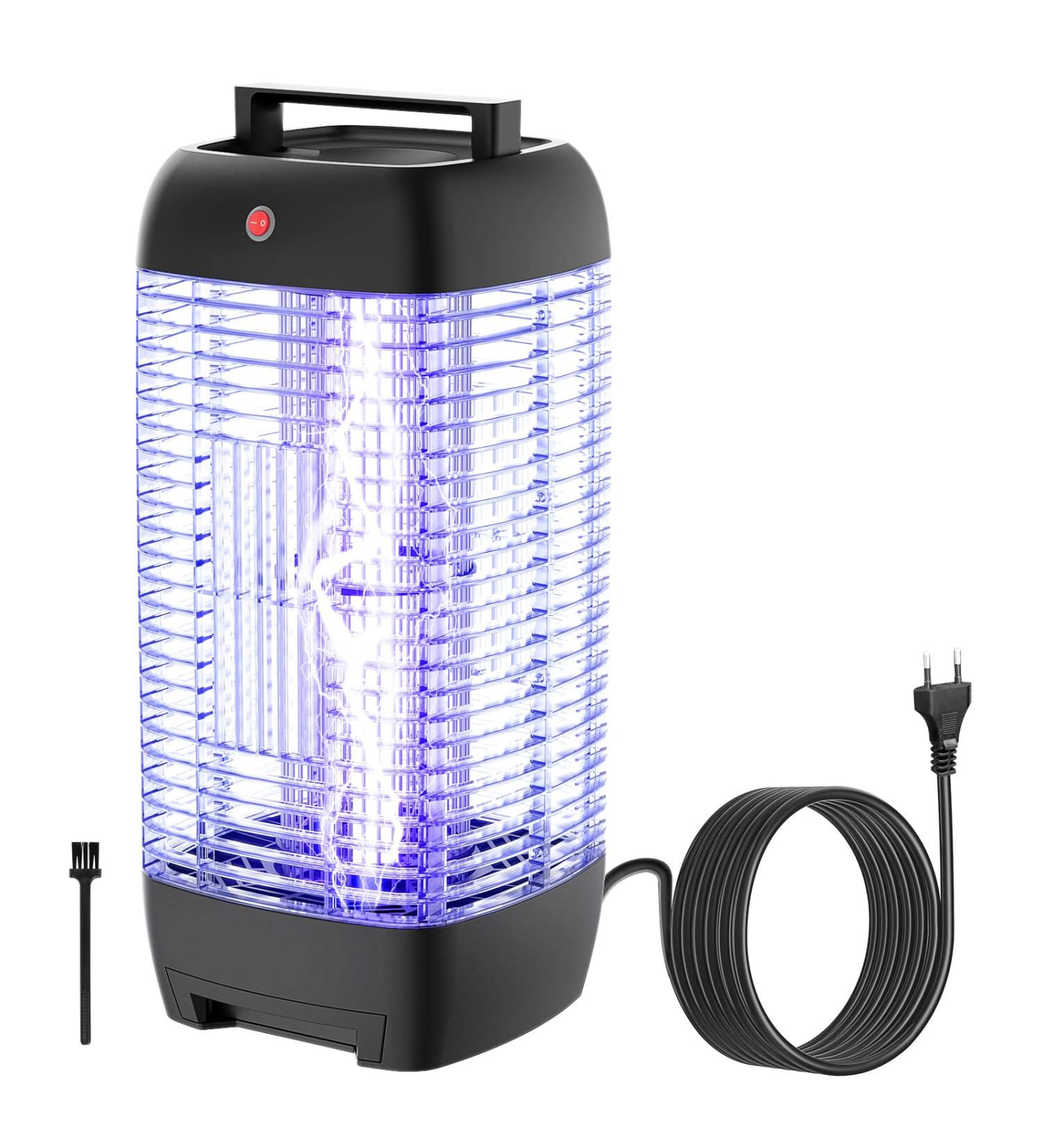 Fethfire Insect Destroyer - Electric Mosquito Trap with Transparent Design | Effective 195 m | 10W Fly Killer for Kitchens Hospitals & Farms - Buy Online on SooperMarket.com