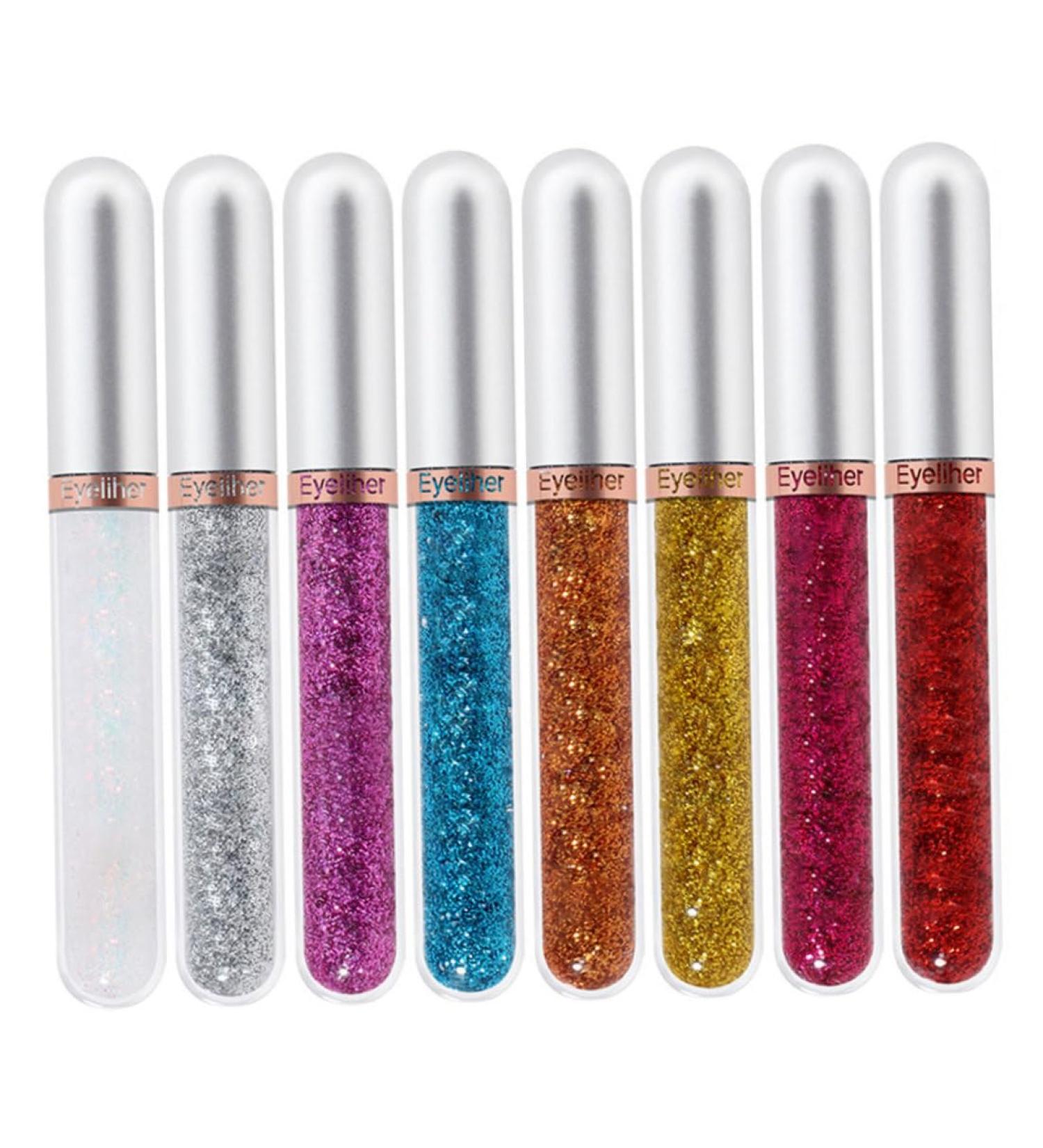 8 Colors Liquid Eyeliner Colourful Waterproof Eyeliner Cosplay Matte Eyeliner Set 2.5mL Style 3. - Buy Online on SooperMarket.com