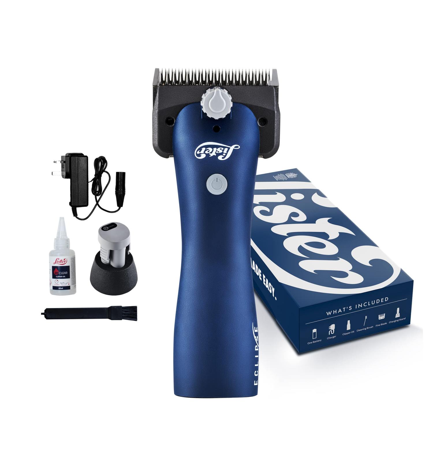 Lister Eclipse Cordless Horse Clipper Cordless Equine Clipper Professional Animal Clipping Clippers for Horses & Cattle Farm Supplies Lightweight Low Vibration Medium Duty Clipping - Buy Online on SooperMarket.com