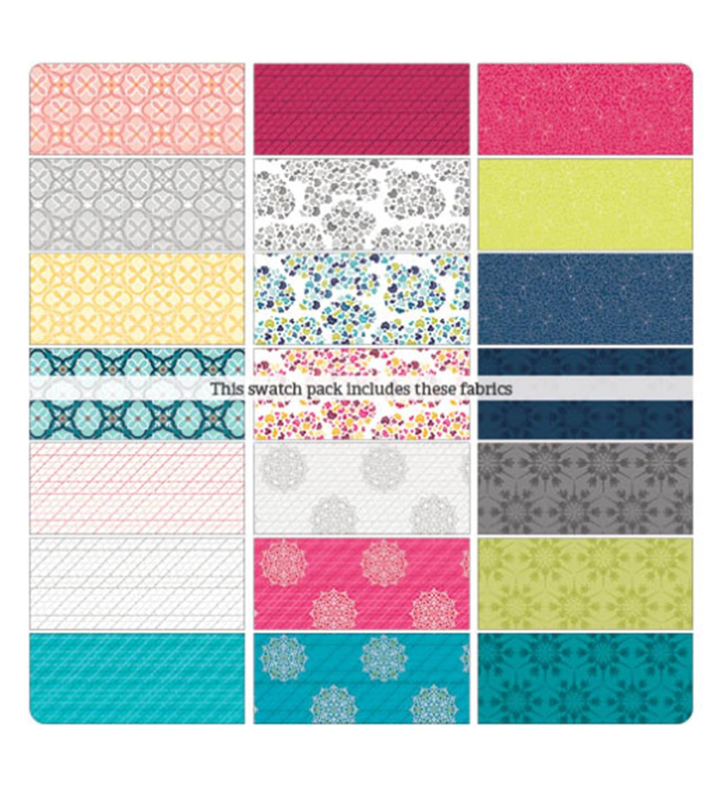 Shelley Cavanna Spring Song 10X10 Pack 42 10-inch Squares Layer Cake Benartex