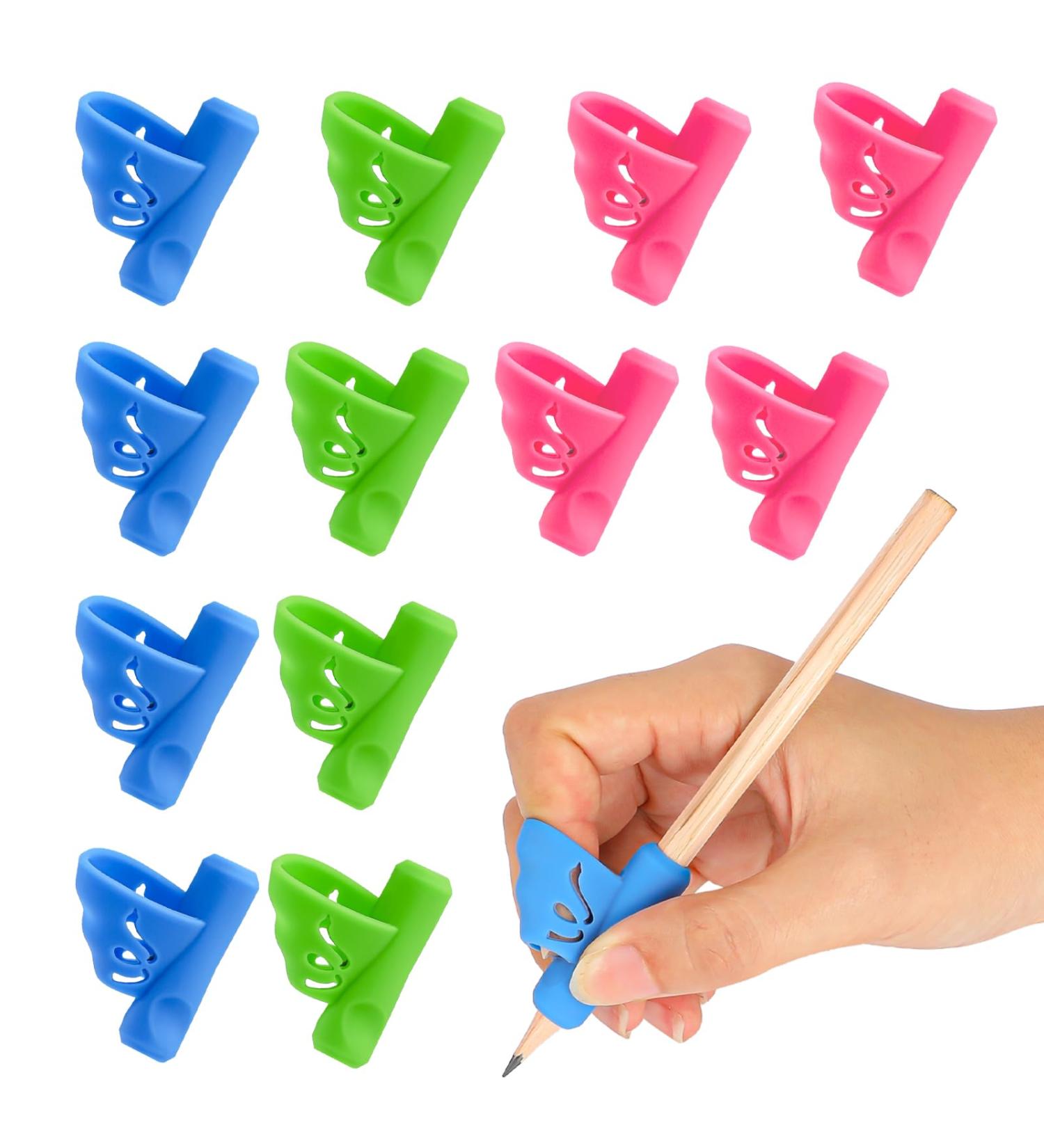 Giantree Writing Aid for Abbey Children - 12 Ergonomic Pencil Holders for Posture Correction & Writing Help - Buy Online on SooperMarket.com