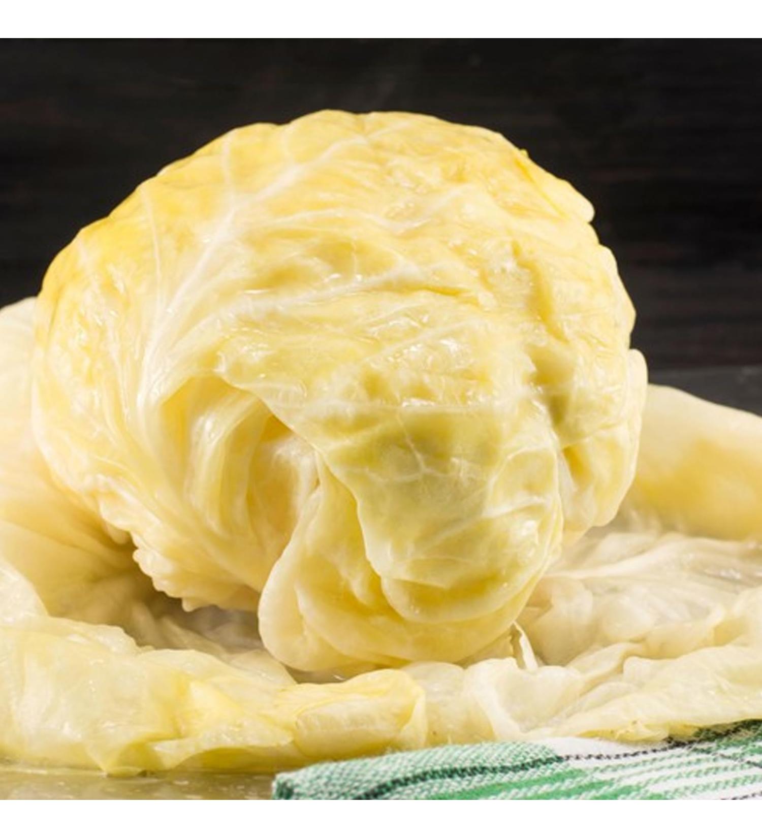 Sour Cabbage | Pickled Whole Cabbage Head | Perfect for Making Sarma (3 Pack) - Buy Online on SooperMarket.com