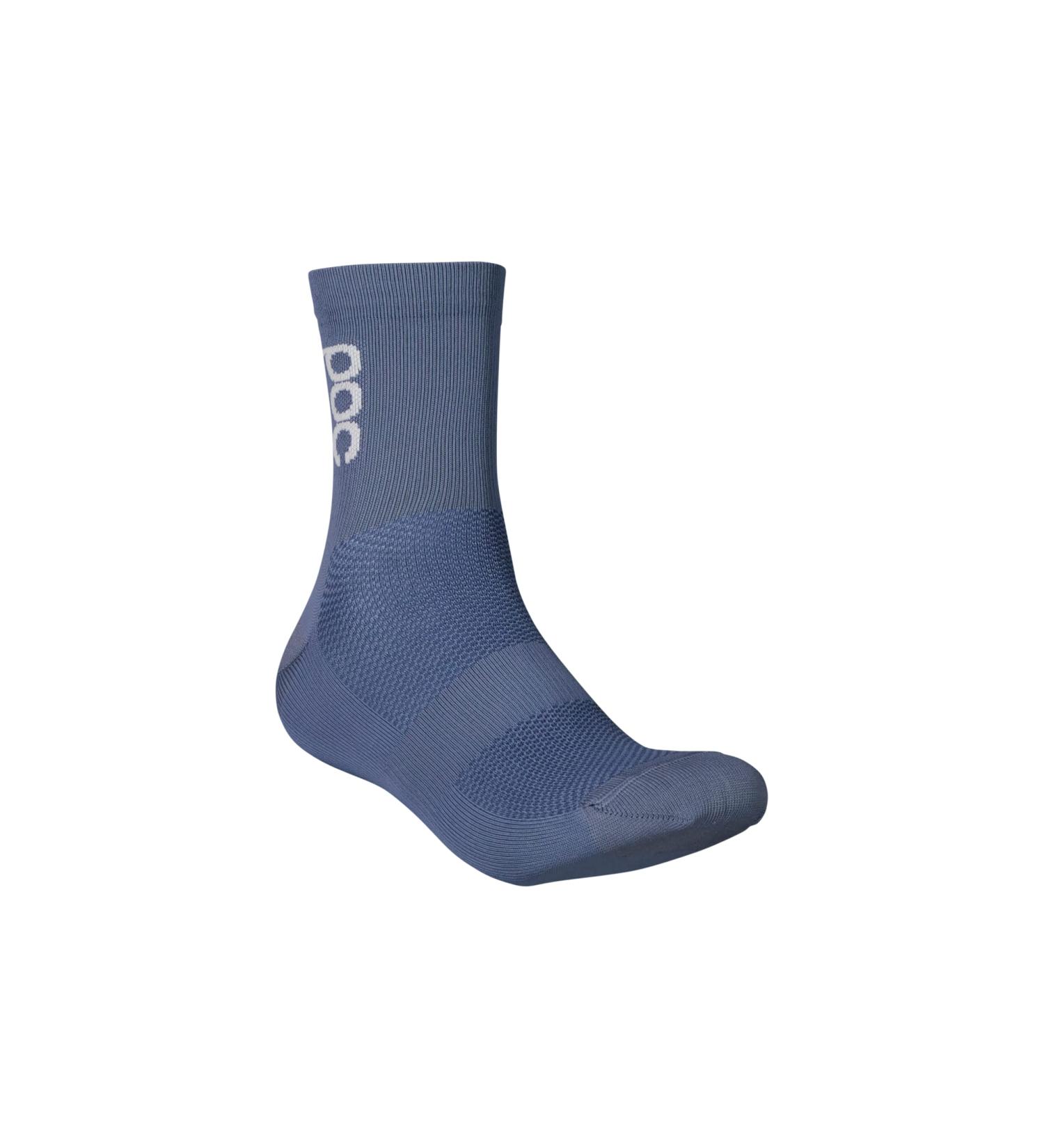 POC Unisex Essential Road Sock Short Socks M Calcite Blue