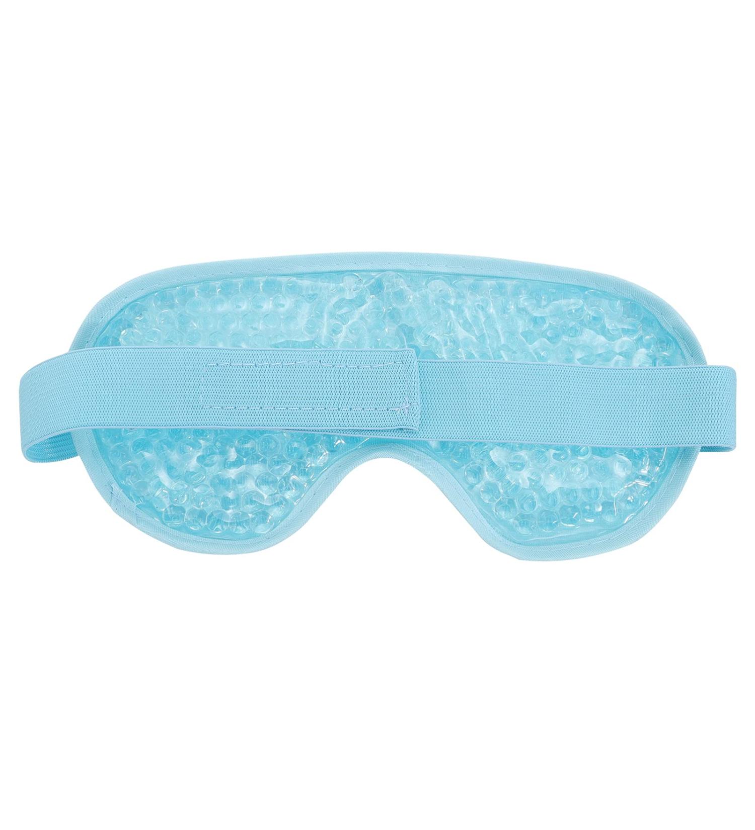 SOIMISS Sky-Blue Sleep Eye Mask | Hot Cold Compress Pack for Puffy Eyes, Headaches, Migraines | Women Men | Sinus & Tension Relief - Buy Online on SooperMarket.com