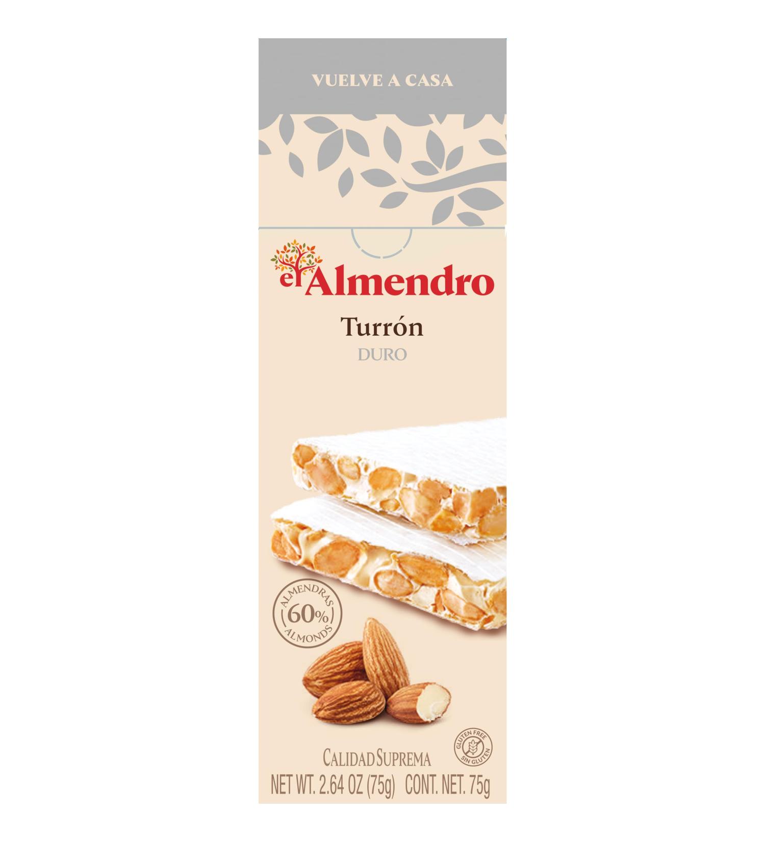 El Almendro Turr n Duro 75 g (1 pack)