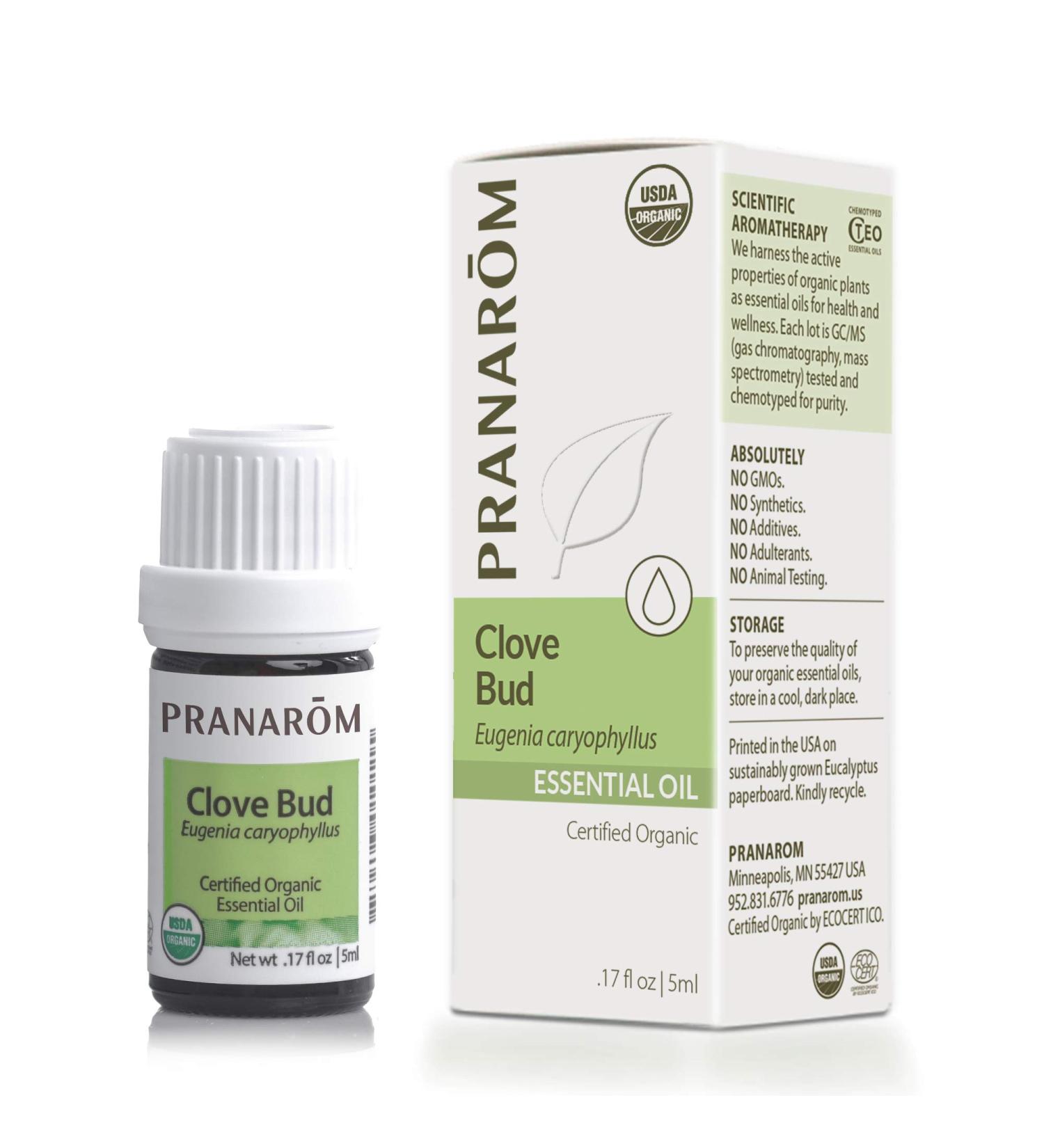 Buy Pranarom Clove Bud Essential Oil 5ml - Natural Aroma & Wellness - Buy Online on SooperMarket.com