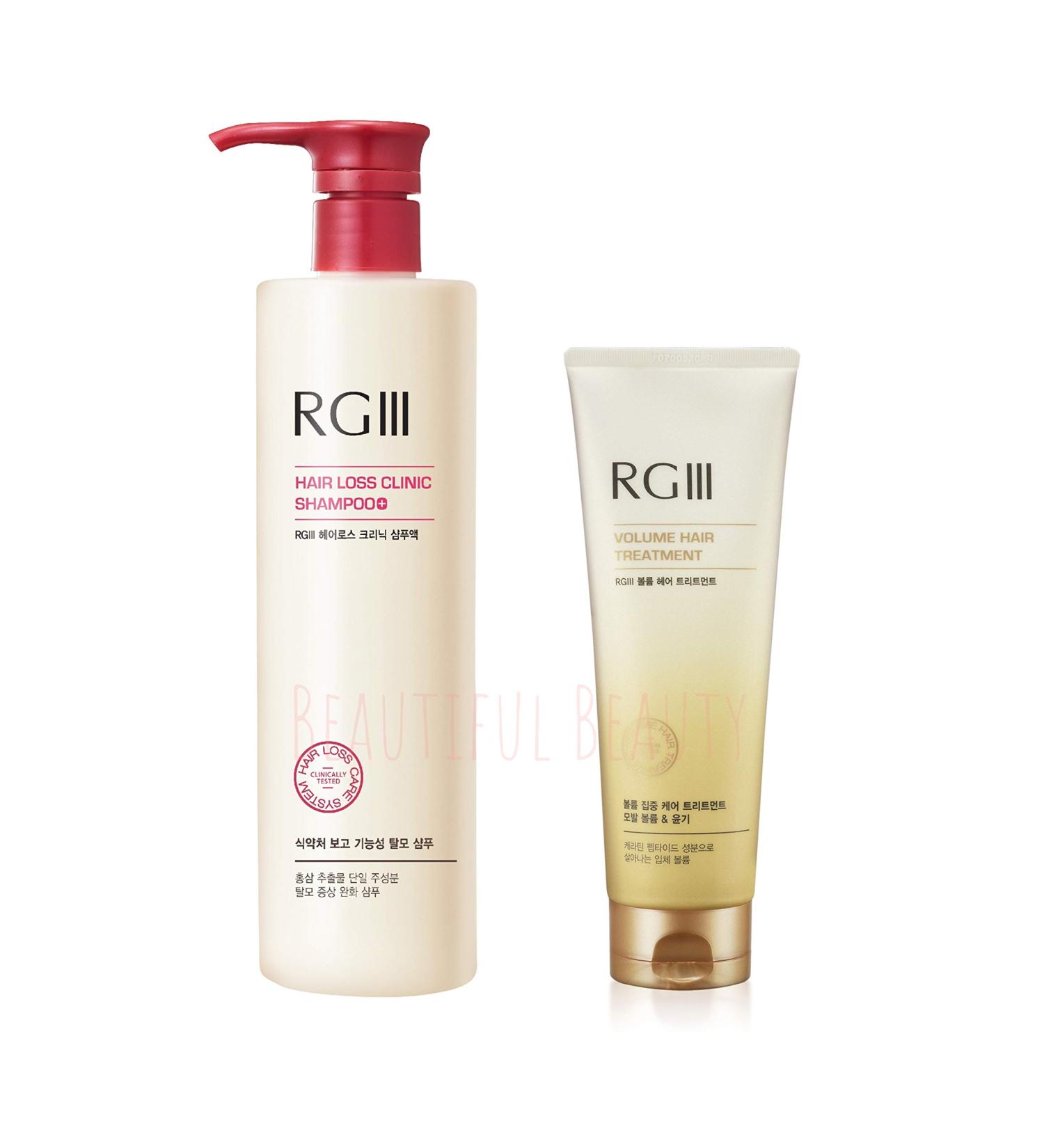RGIII Red Ginseng Shampoo & Treatment Set | Clinically Proven Hair Growth & Volume | Shop Internationally - Buy Online on SooperMarket.com